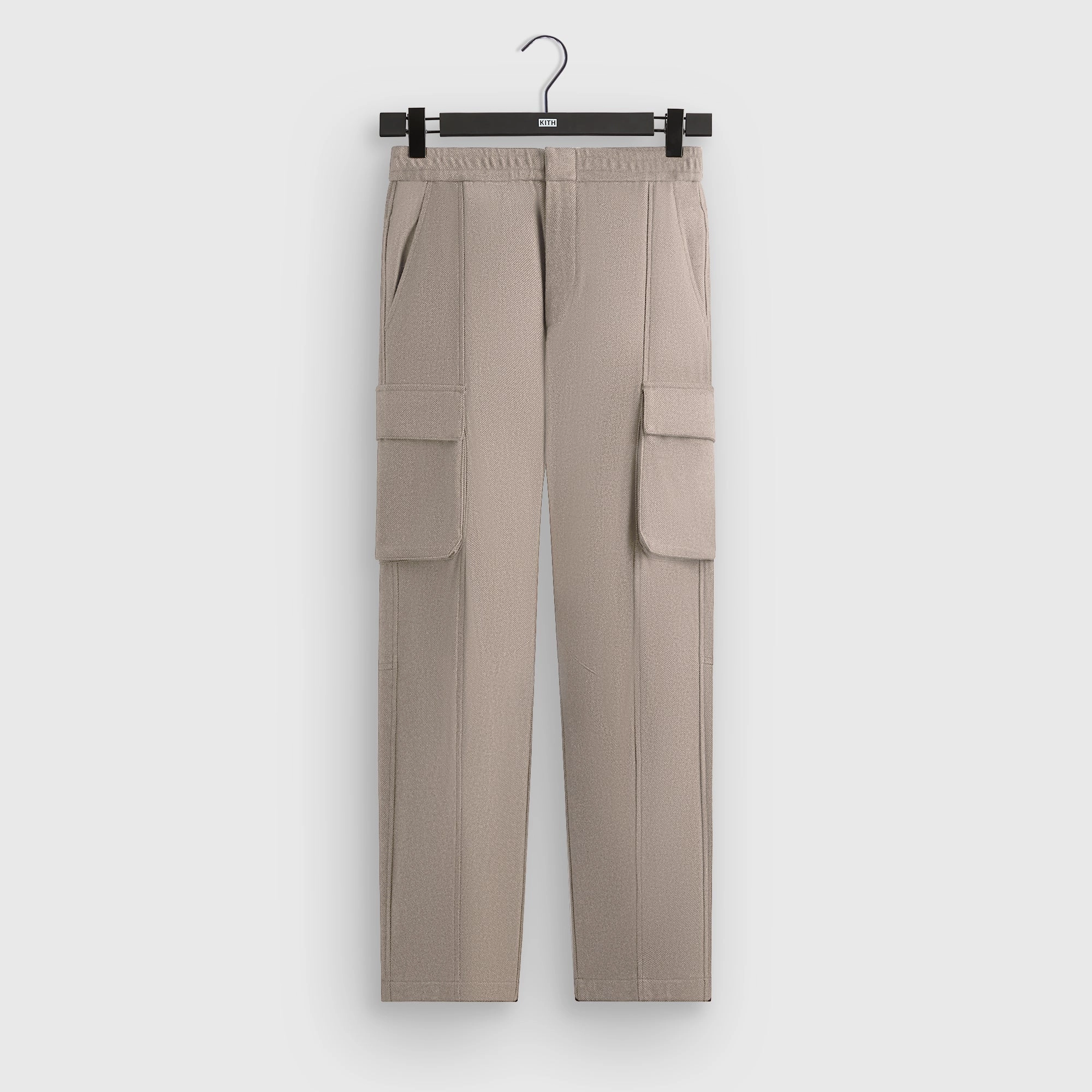 TearResistantPanels Comfort Wear Fit Kith Wool Twill Elias Pleated Cargo Pant - Factor
