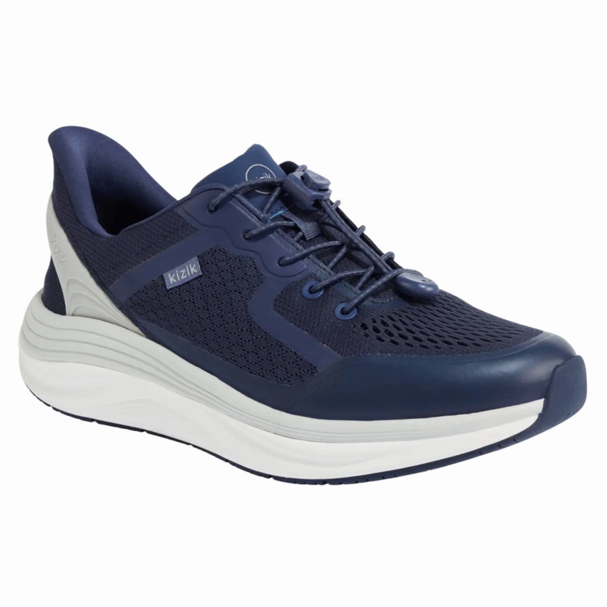 Kizik Men's London Naval Academy/Harbor Mist Everyday Sports Anti microbial