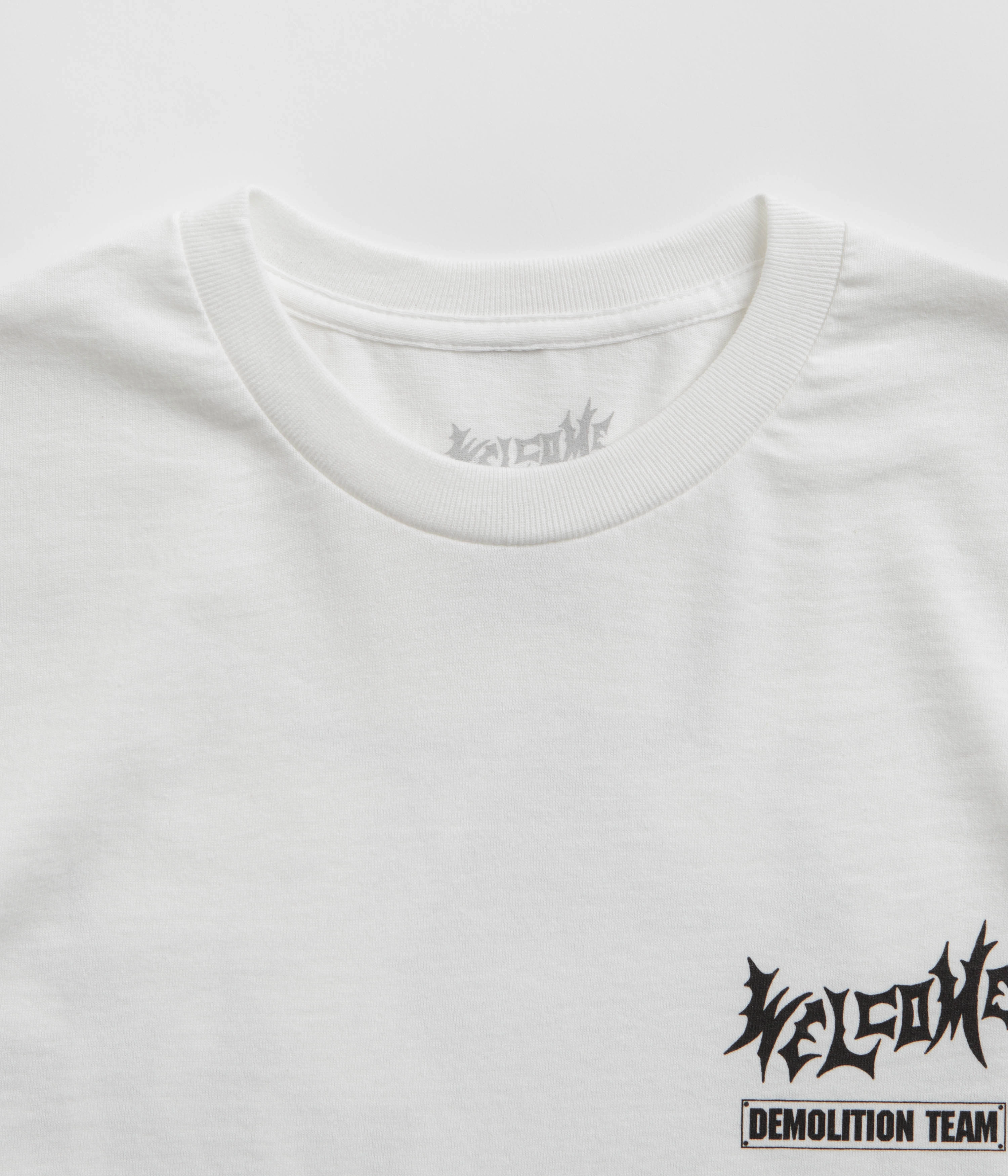 Welcome Demolition T-Shirt - White Camouflage Print