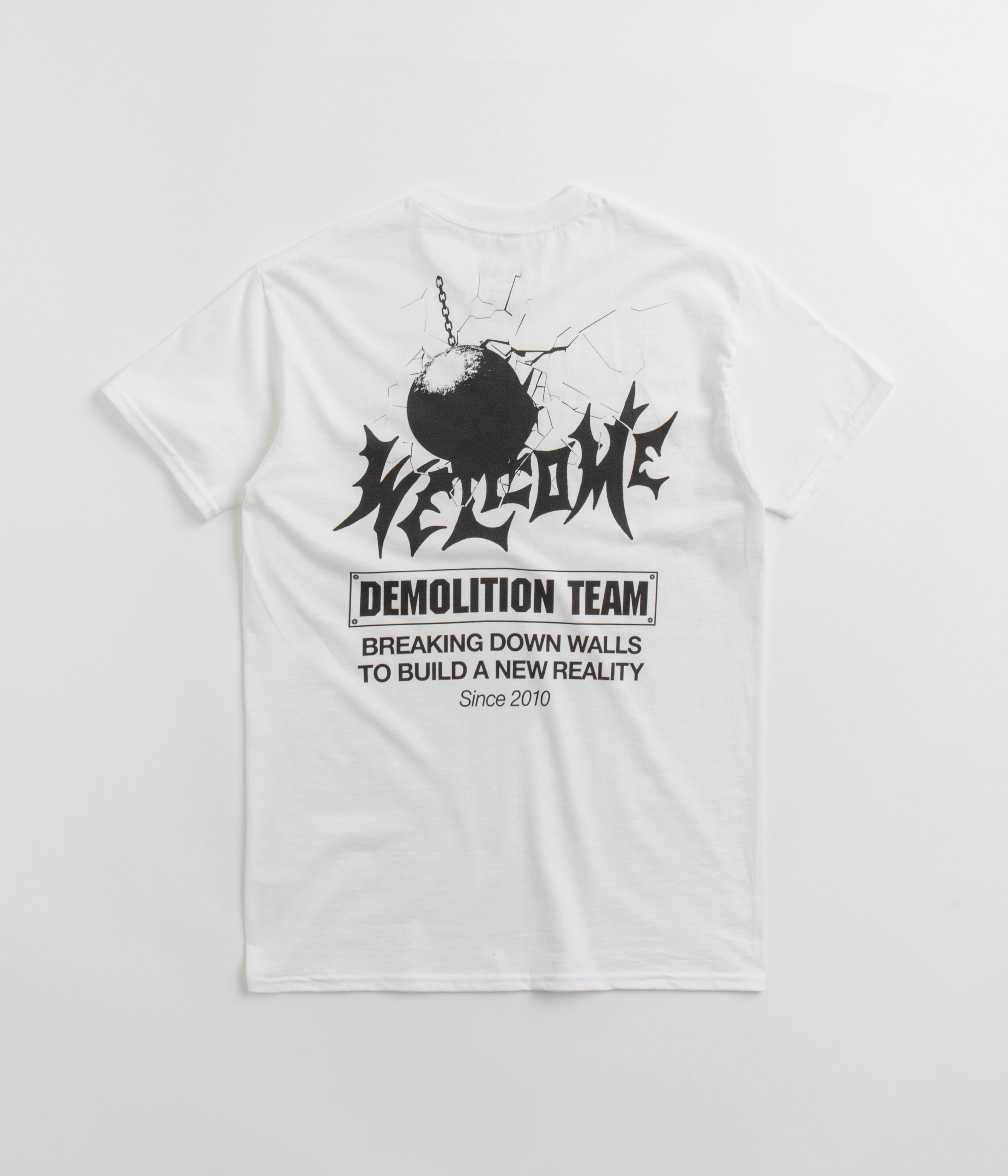 Welcome Demolition T-Shirt - White Trendiness