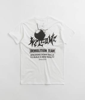 Welcome Demolition T-Shirt - White Trendiness