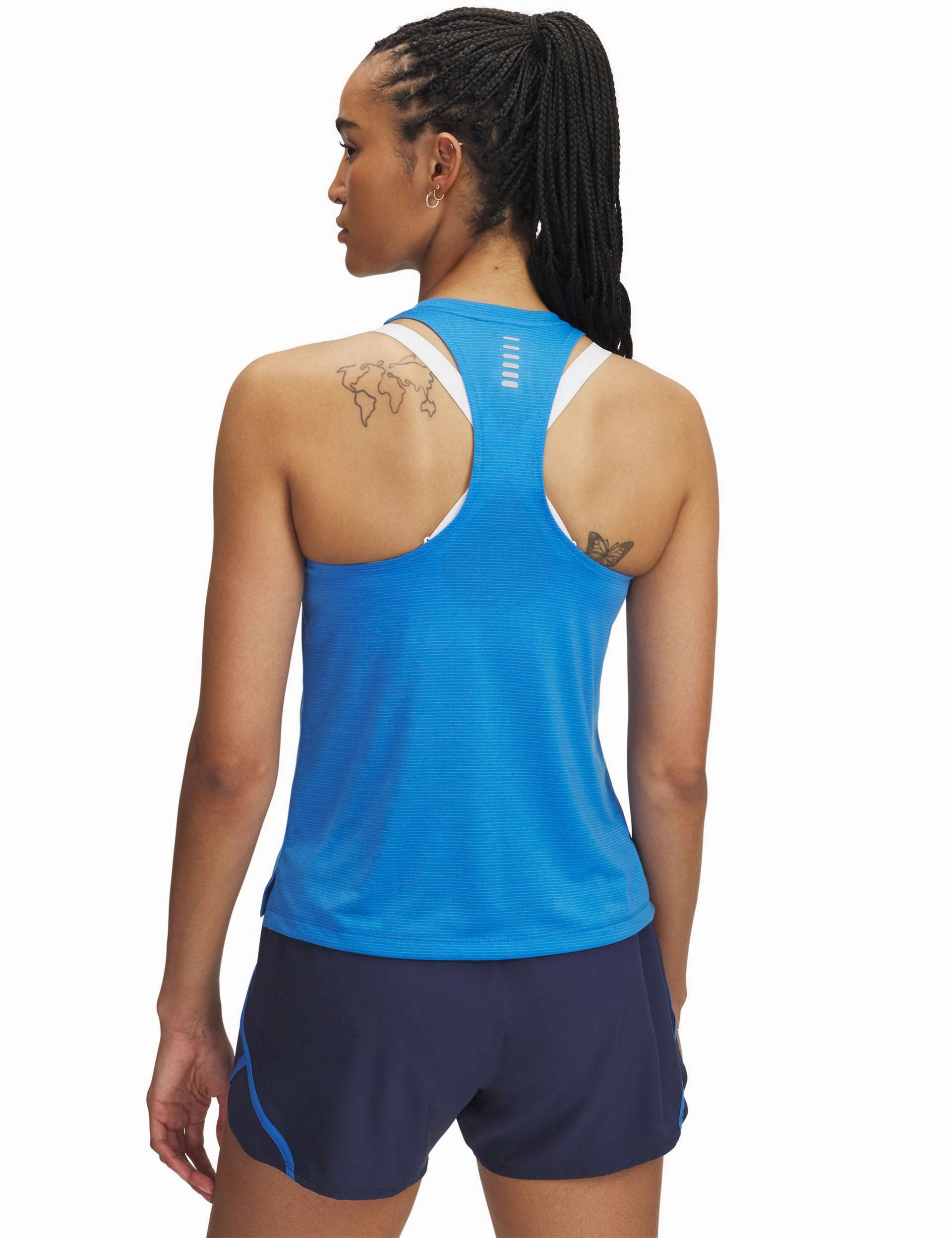 Launch Singlet - Blue Atlantis/Reflective high traffic areas Stealthy