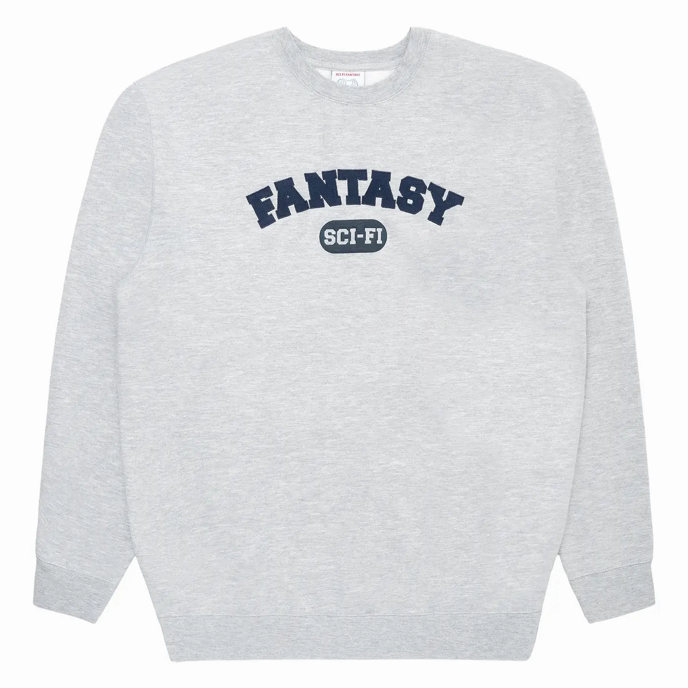 Sci-Fi Fantasy Sci-FI U Crewneck Fleece - Heather Grey product hook practicality