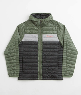 Assignment EcoFriendlyMaterial Cotopaxi Capa Insulated Hooded Jacket - Fatigue / Black