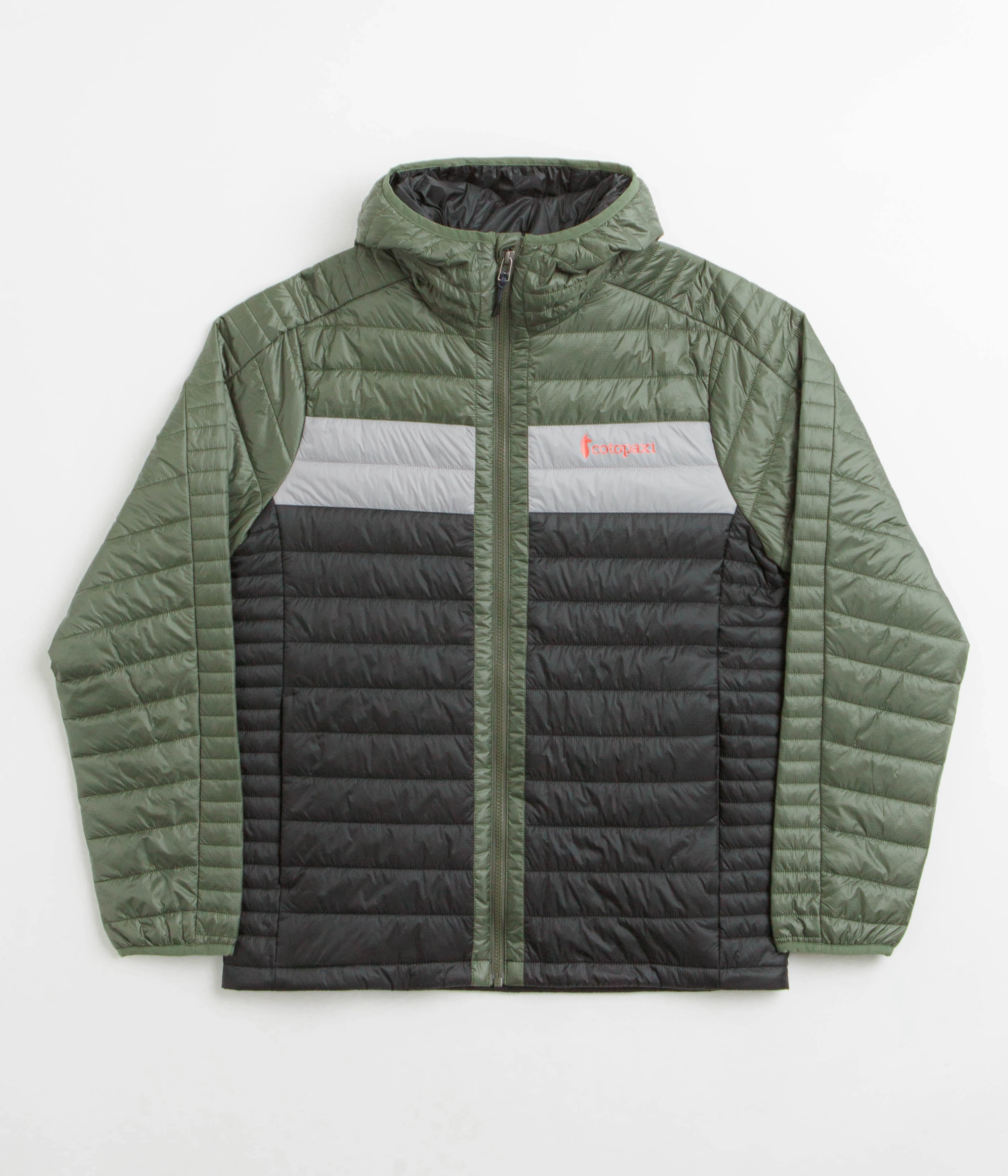 Assignment EcoFriendlyMaterial Cotopaxi Capa Insulated Hooded Jacket - Fatigue / Black