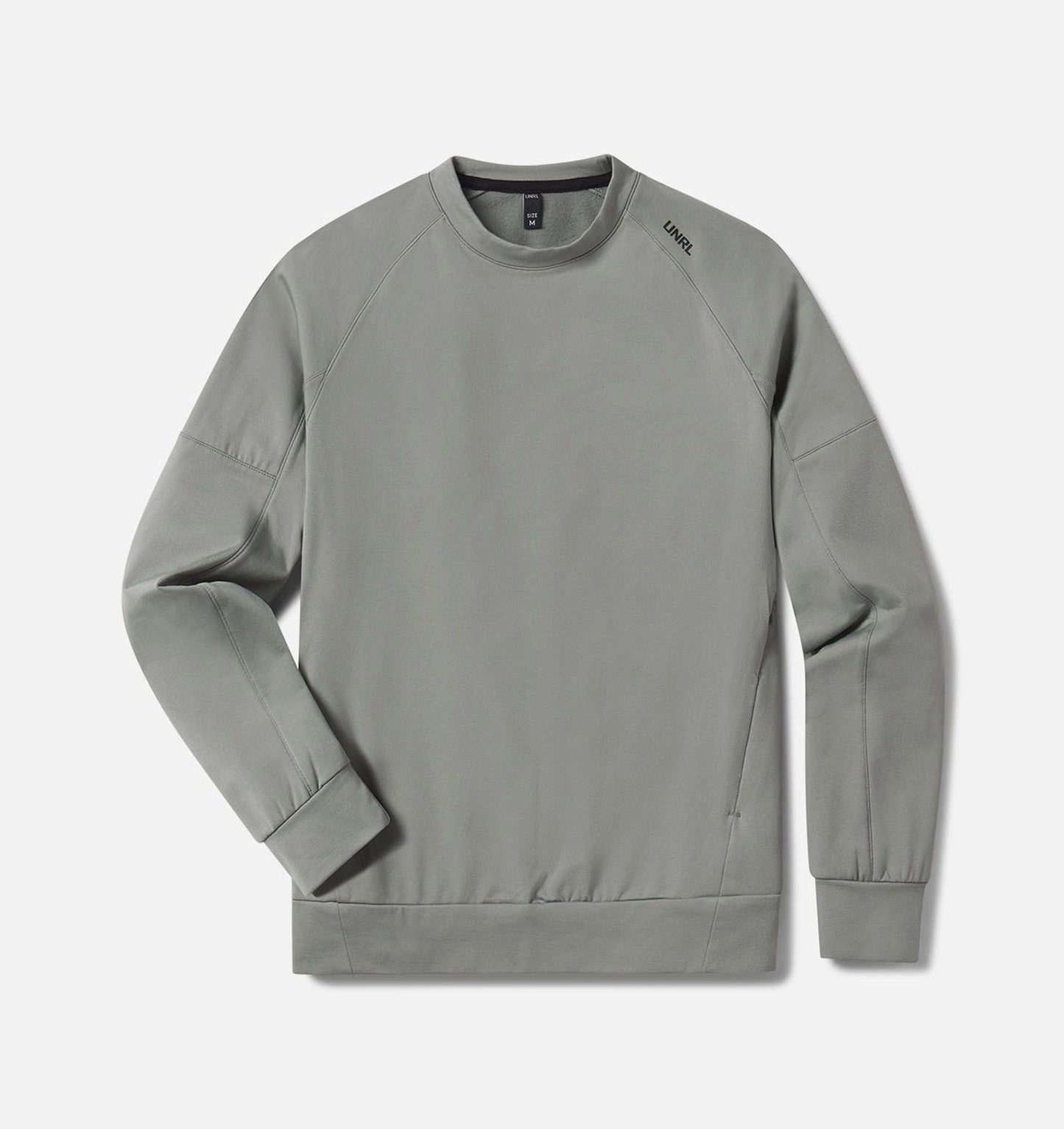 Soft touch finish Crossover Crewneck