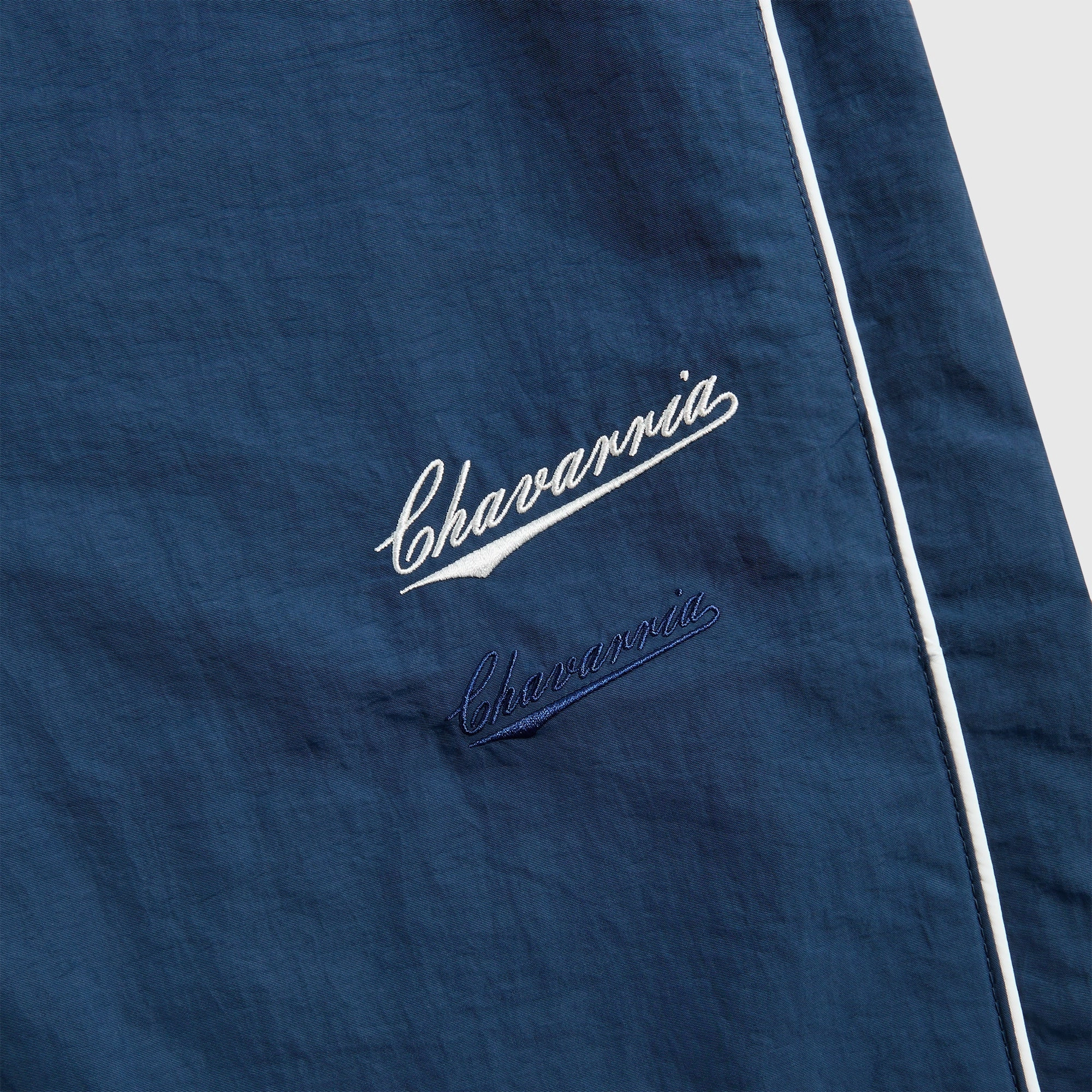 stain resistant coating Quick Dry Fit Willy Chavarria Bad Boy Track Pant - Prussian Blue