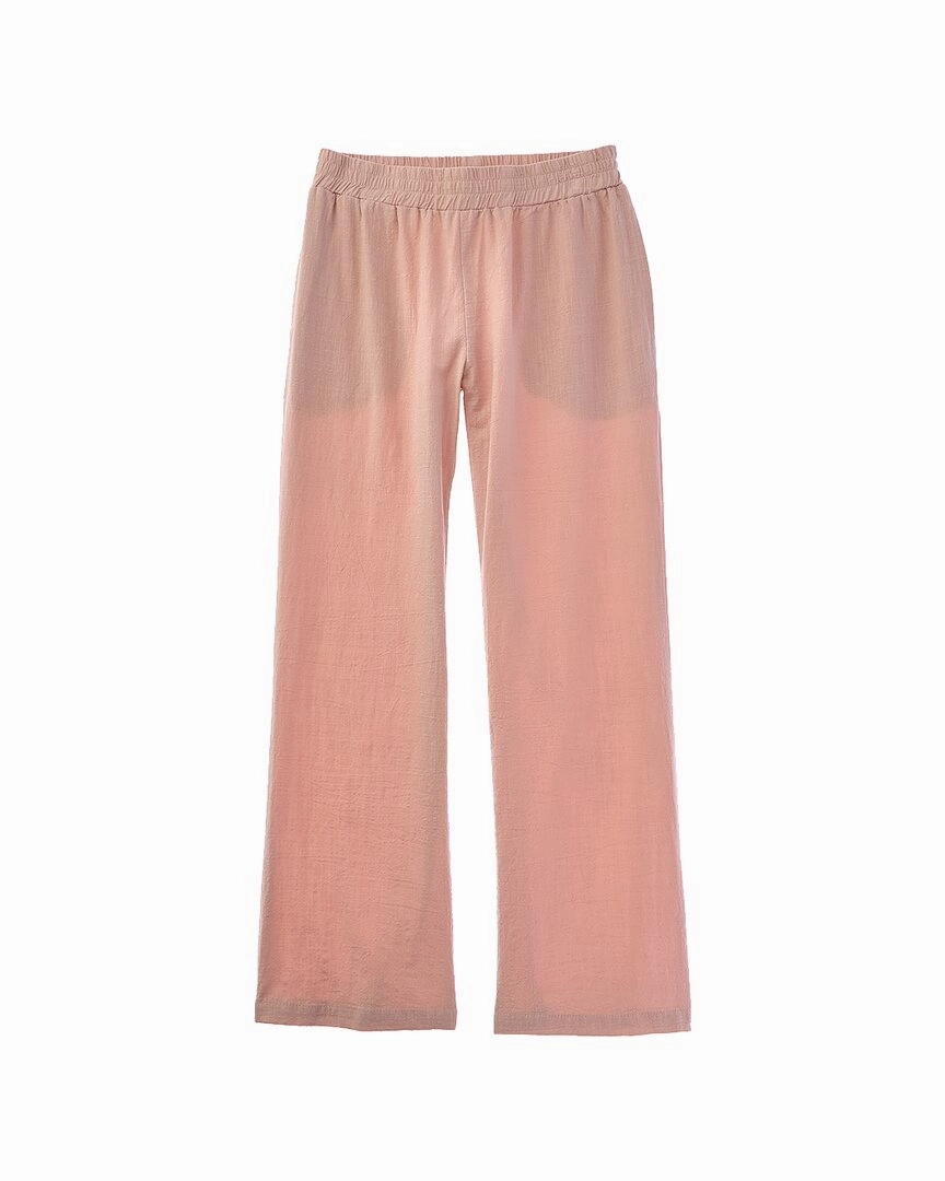 Yoga Ready High Quality Material Vintage Havana Sand Pull-On Pant