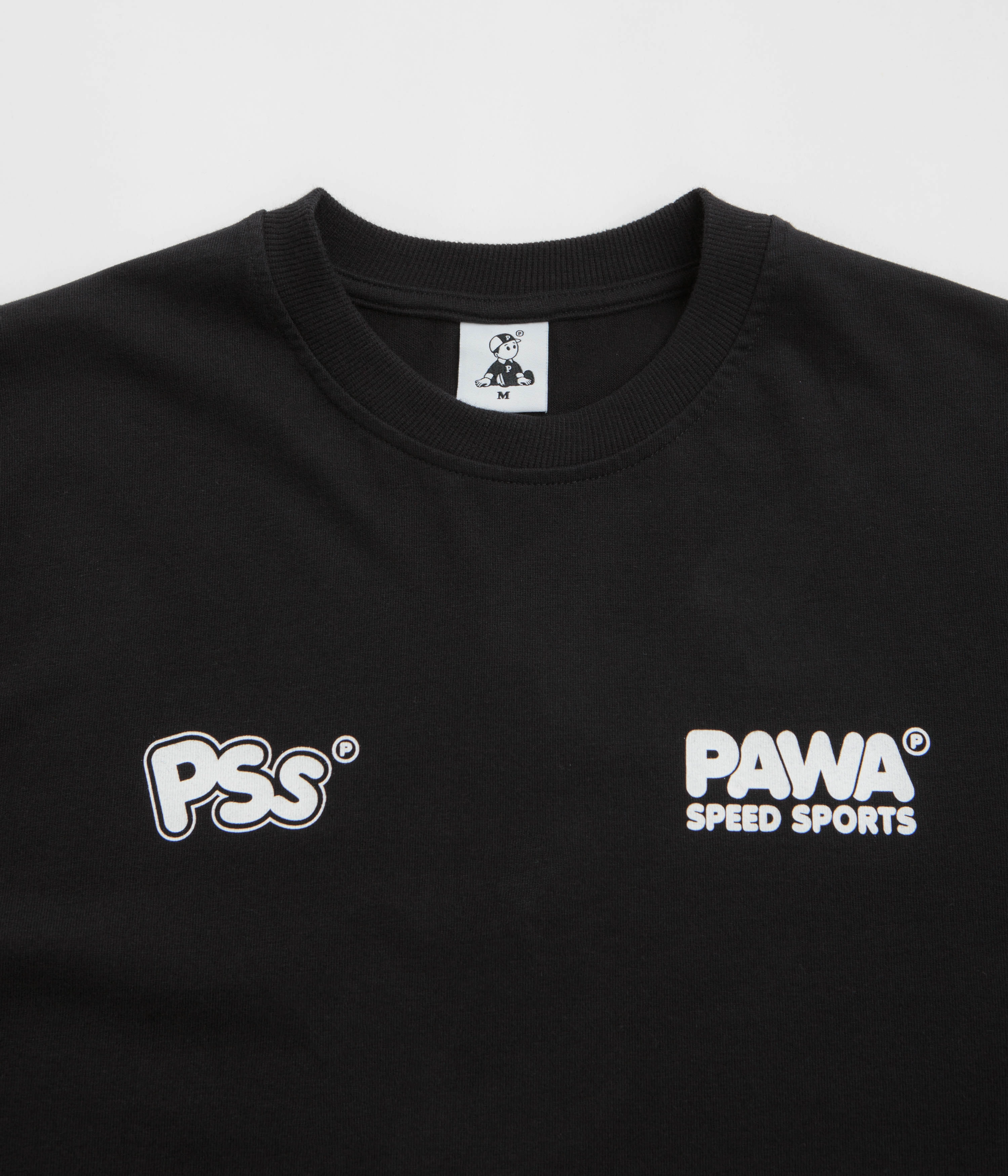 Pawa Speed Sports Burnout T-Shirt - Black bike event