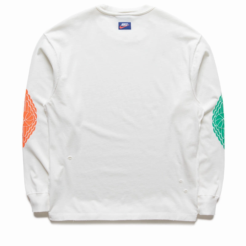 Beach house Jordan Rare Air L/S Tee - Sail/Brilliant Orange