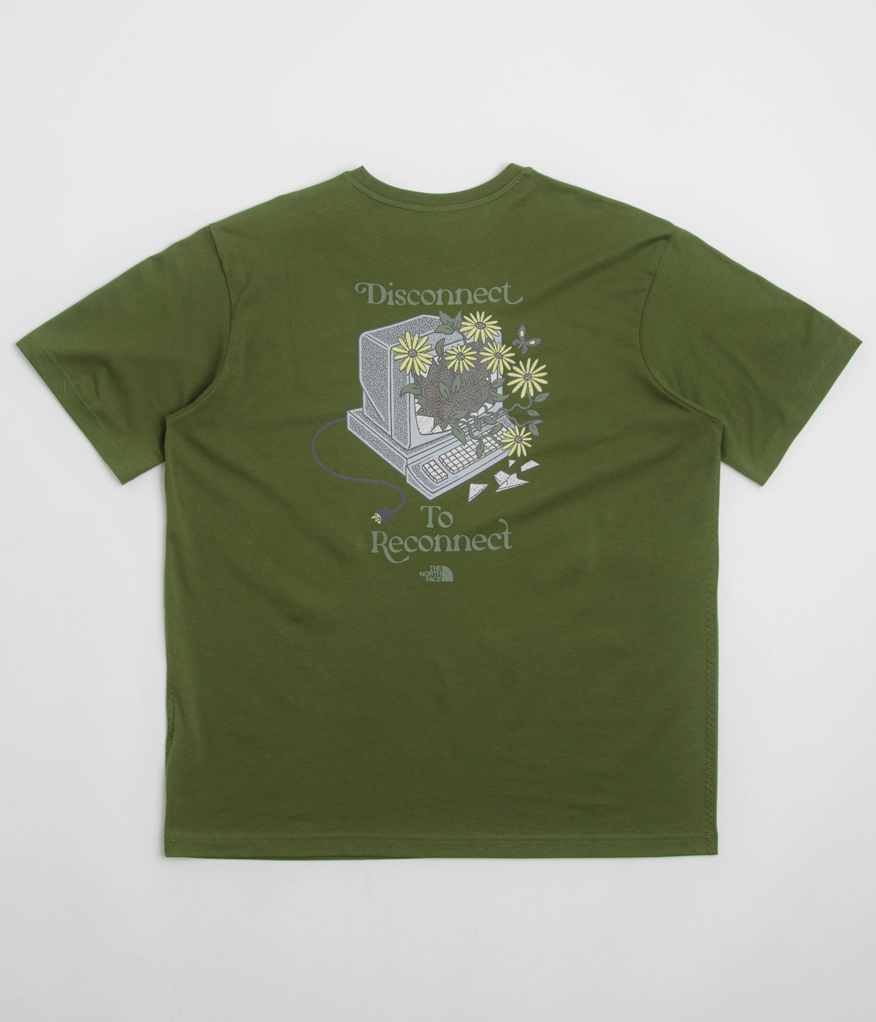 The North Face Connected Relaxed Graphic T-Shirt - Woodland Green Sleeveless