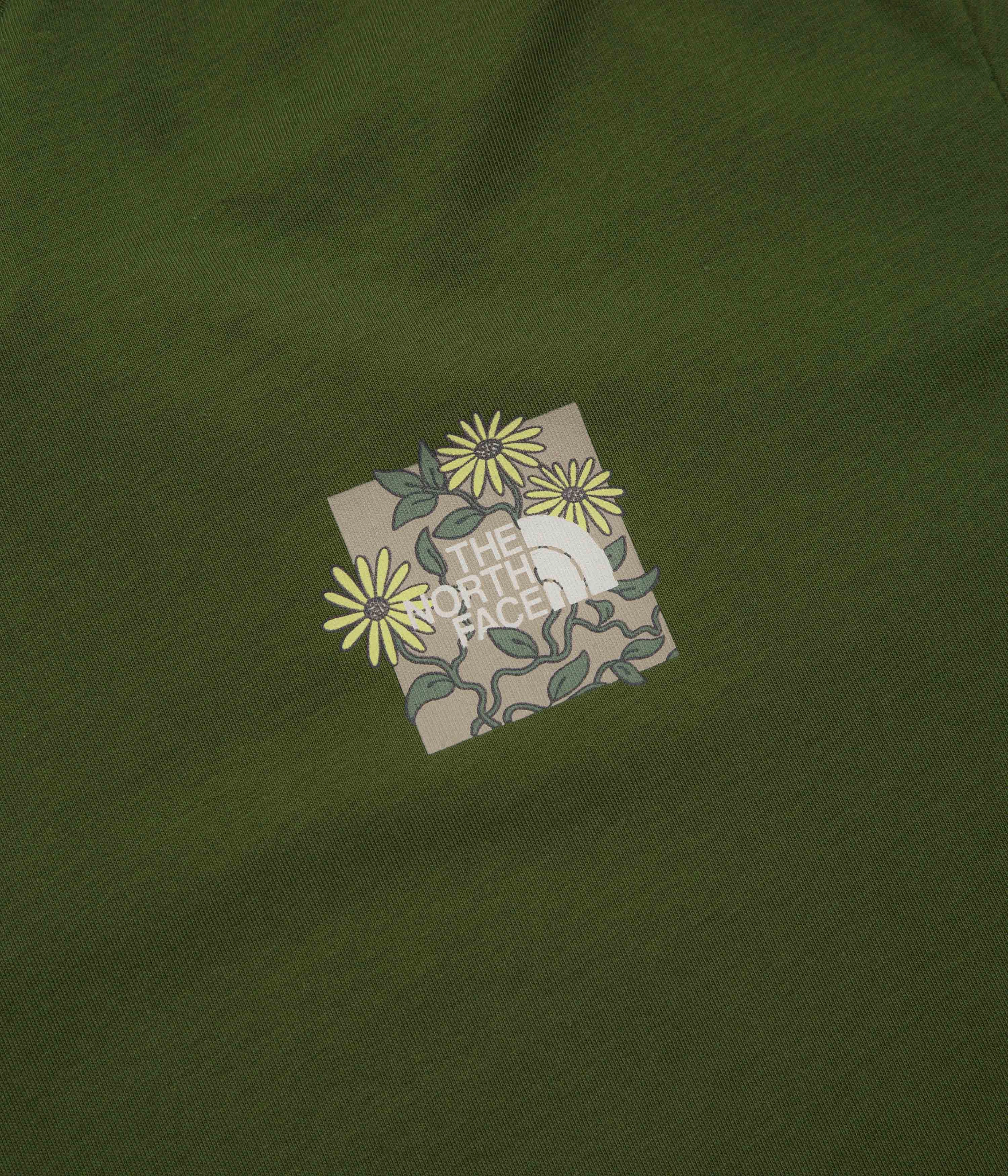 Ruffled The North Face Connected Relaxed Graphic T-Shirt - Woodland Green