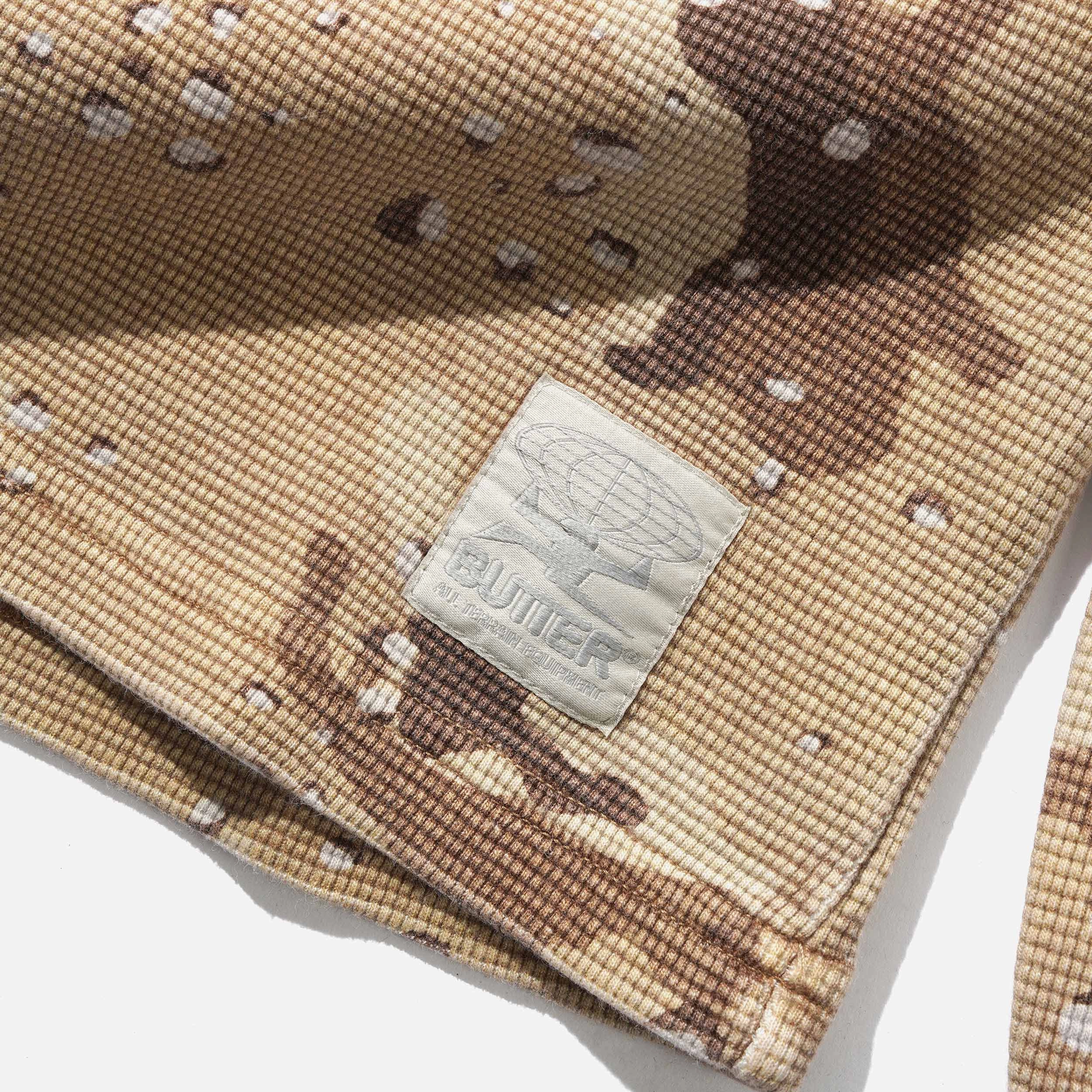 Waffle Long Sleeve Top festival event Cold Weather