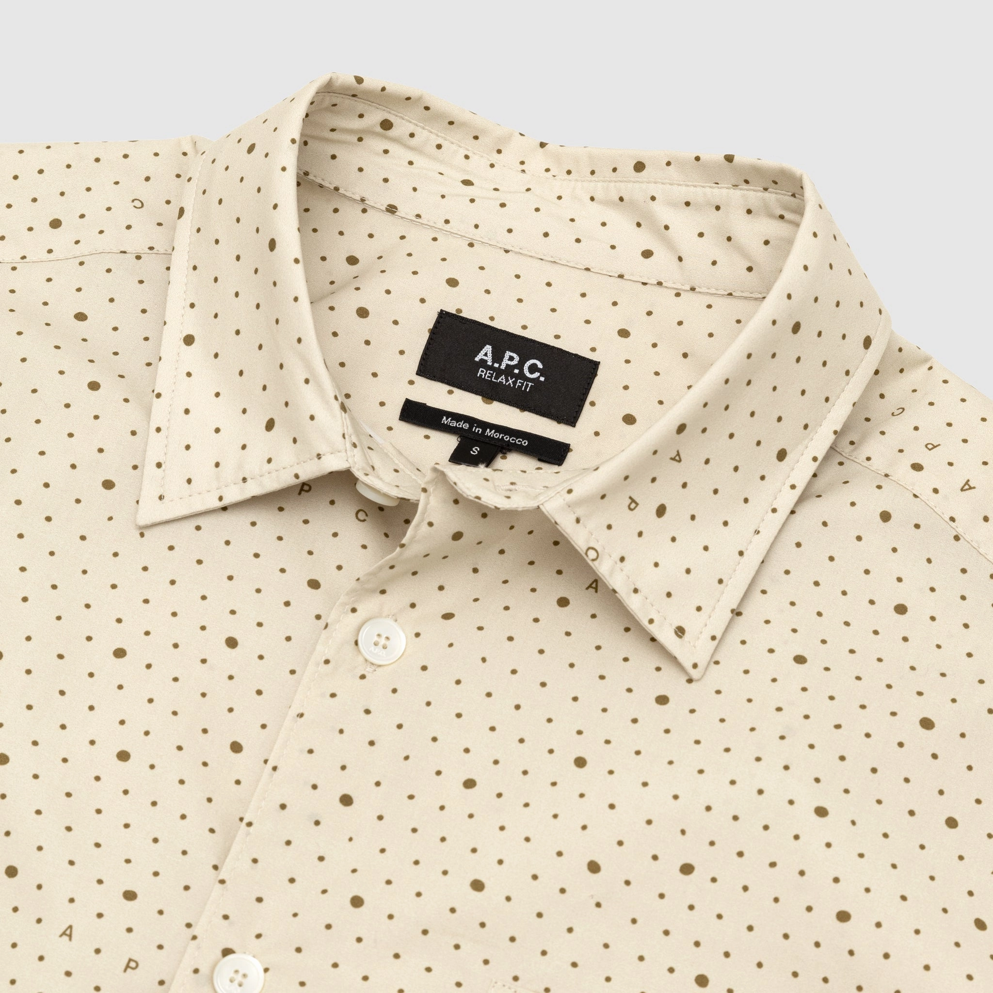 ROSS S/S SHIRT Floral Motif Trendy Look