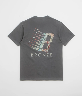 Bronze 56K Rust Logo T-Shirt - Black golfing venue water park event