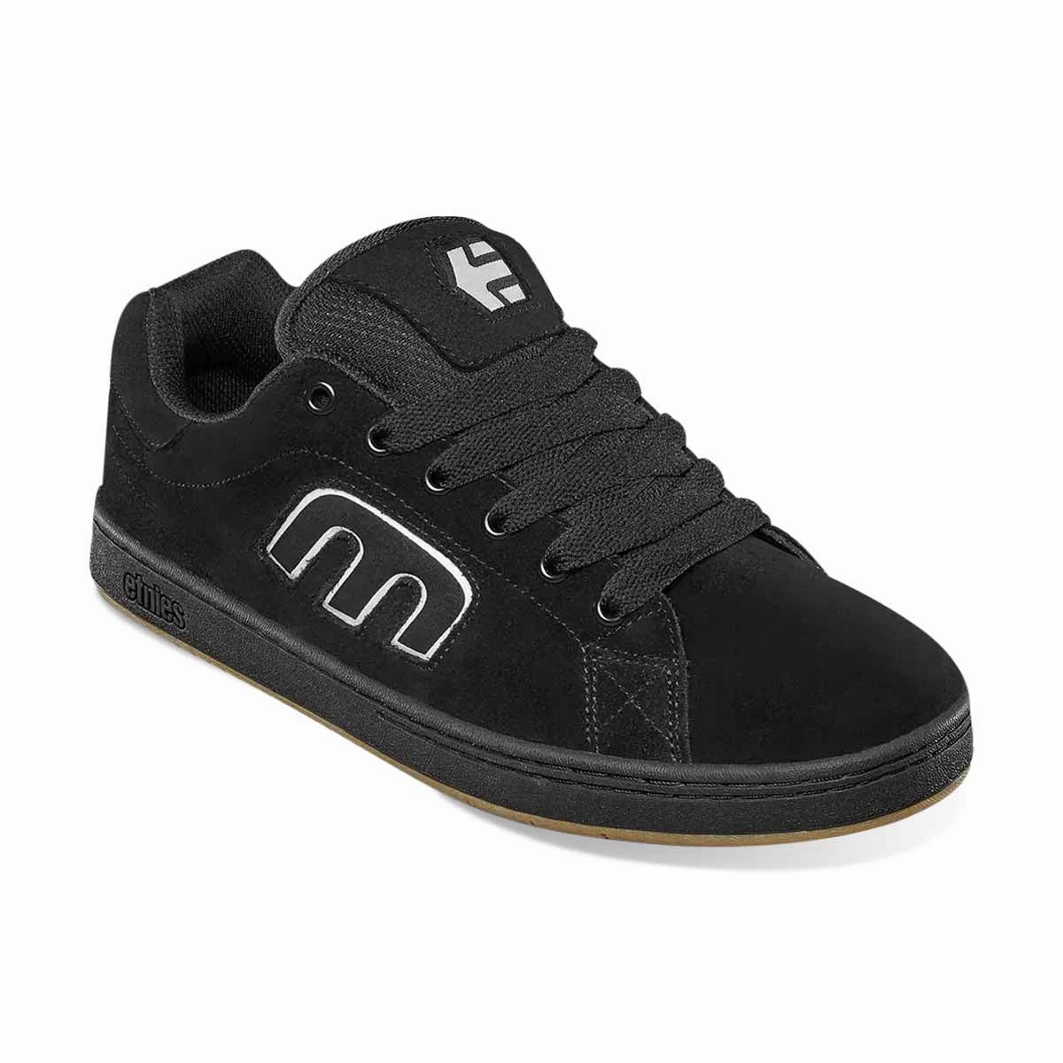 Wear   Resistant Memory foam insole Etnies Callicut 'Black White' Men's Shoes