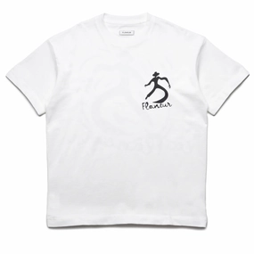 Flaneur Swirl Tee - White Durable Quality