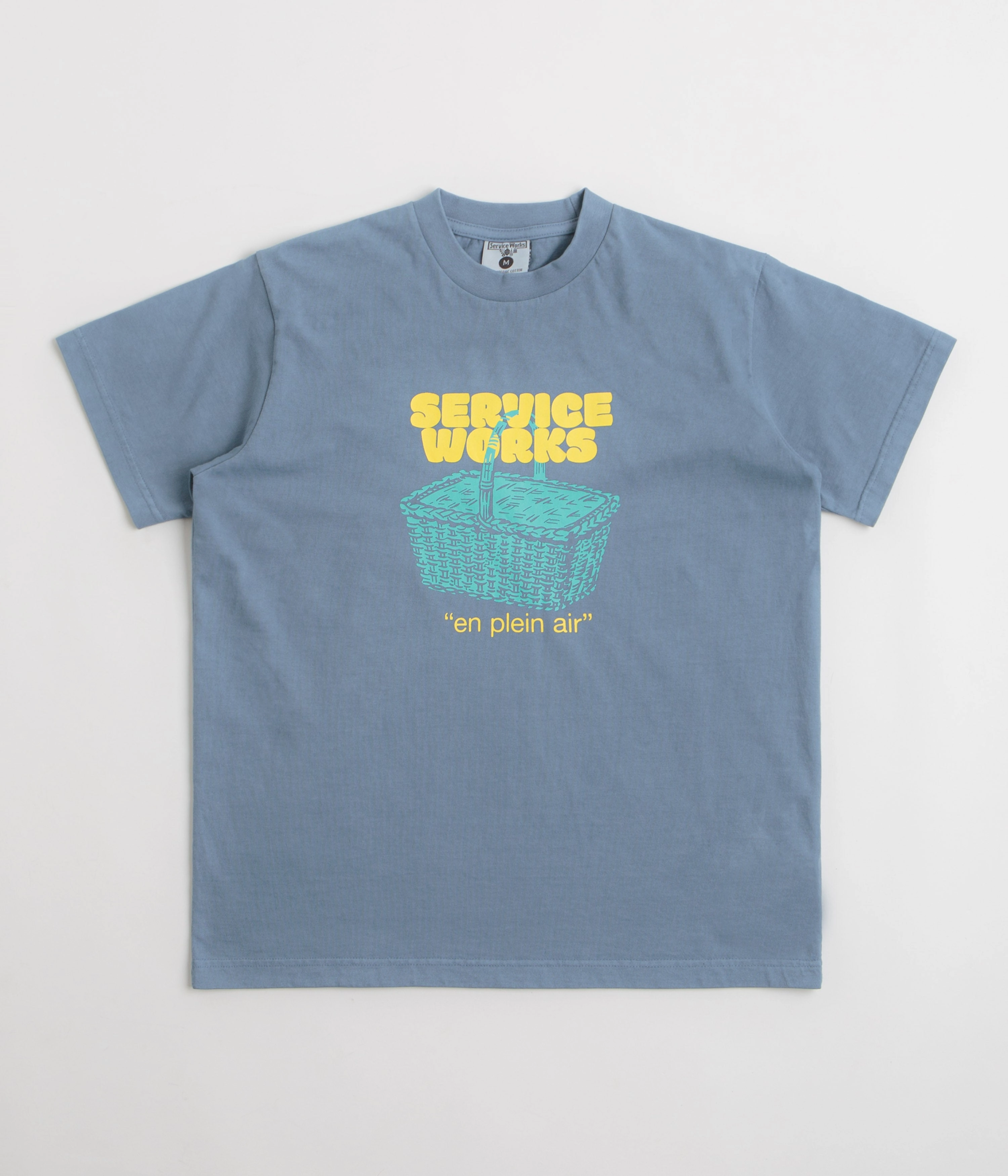 university event Service Works En Plein Air T-Shirt - Slate