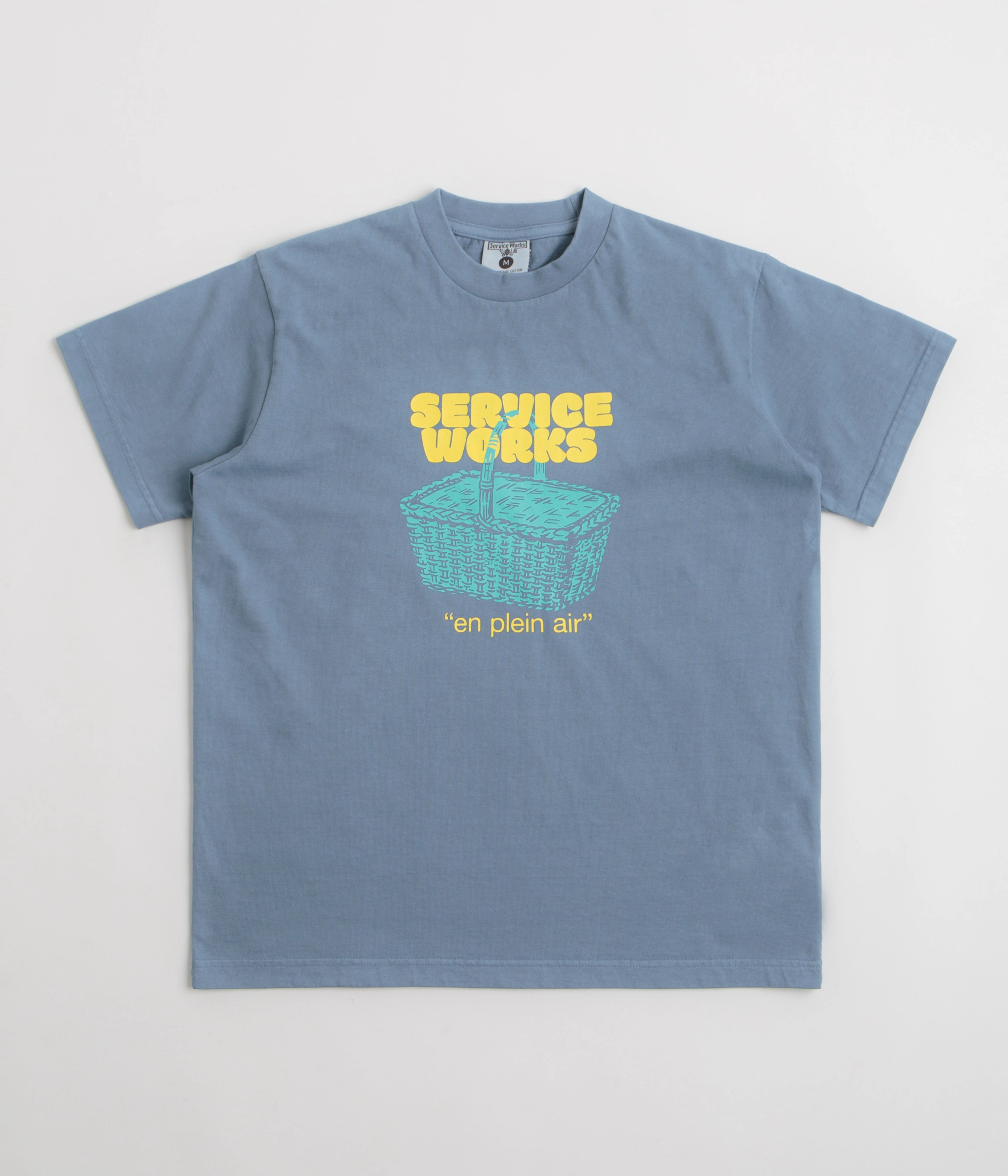 Elegant Service Works En Plein Air T-Shirt - Slate