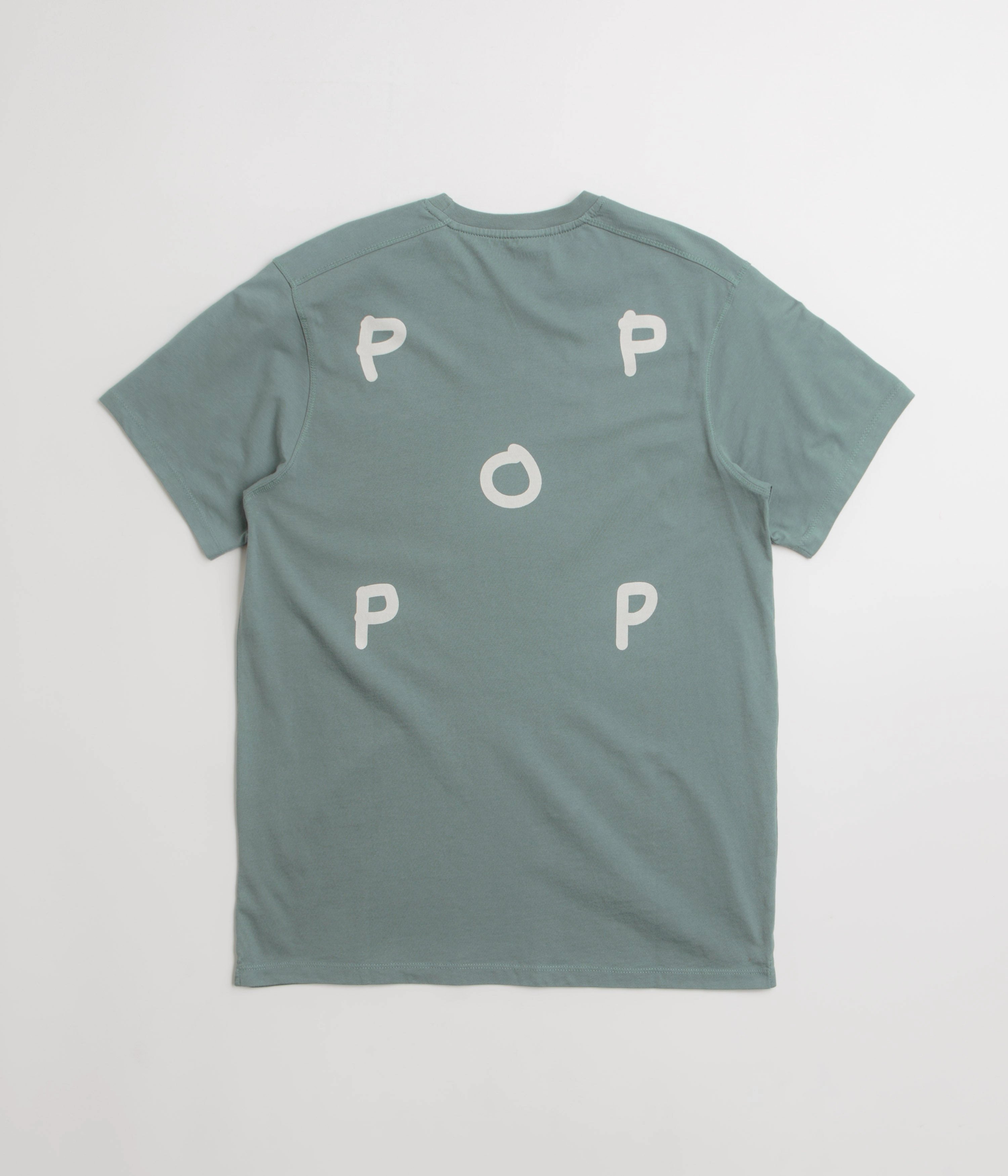 Pop Trading Company BYOBSS Logo T-Shirt - Stormy Sea golfing venue jogger pants silhouette