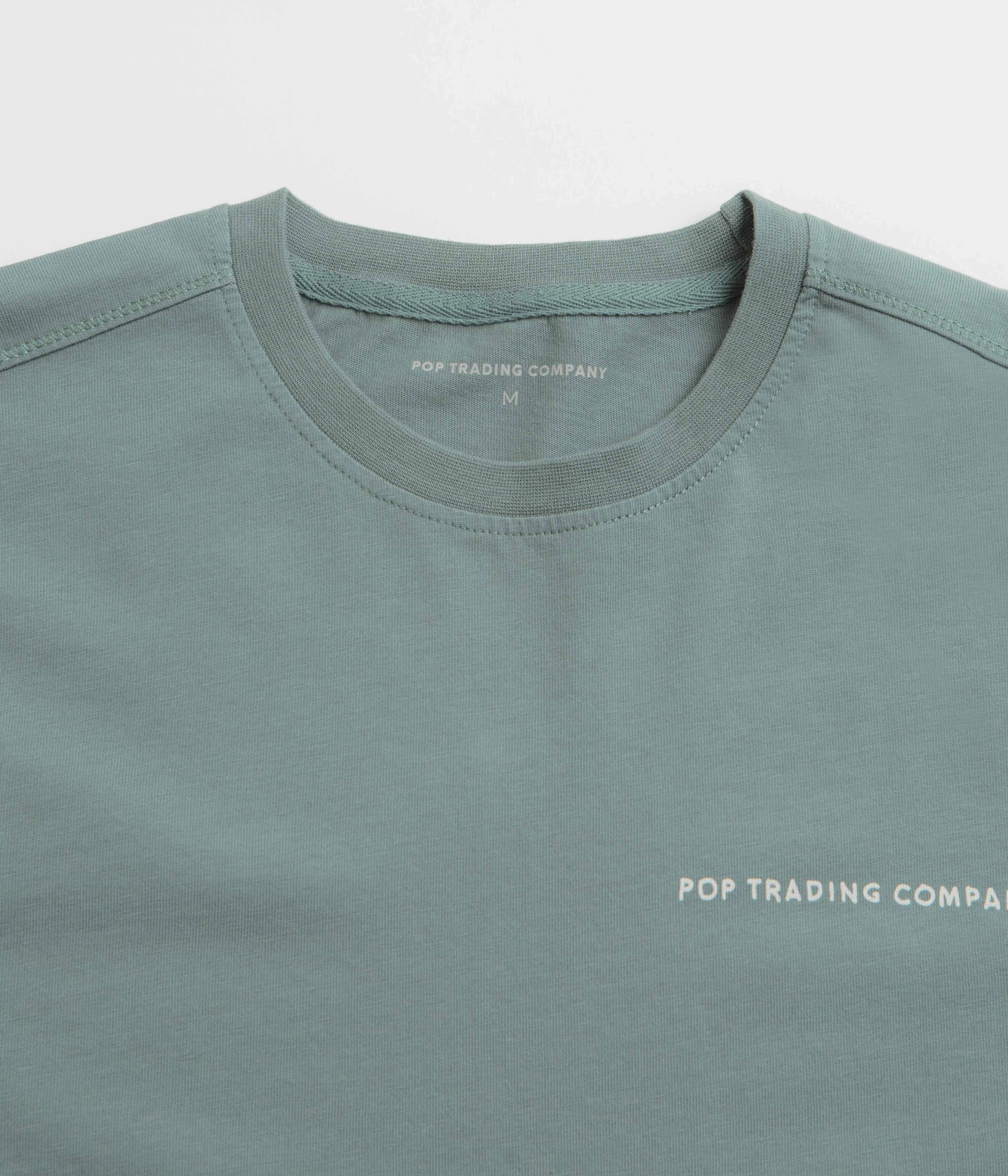 Plus Size Girls' night out Pop Trading Company BYOBSS Logo T-Shirt - Stormy Sea