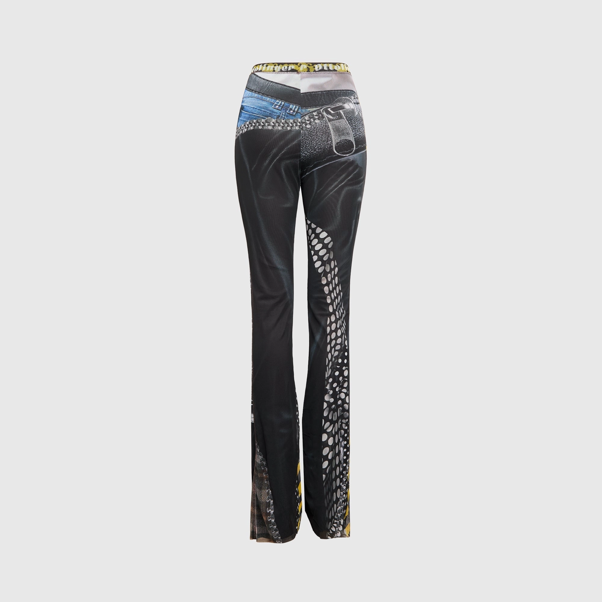 Sporty Function Light Shape Ottolinger Mesh Pants - Polka Dot Print