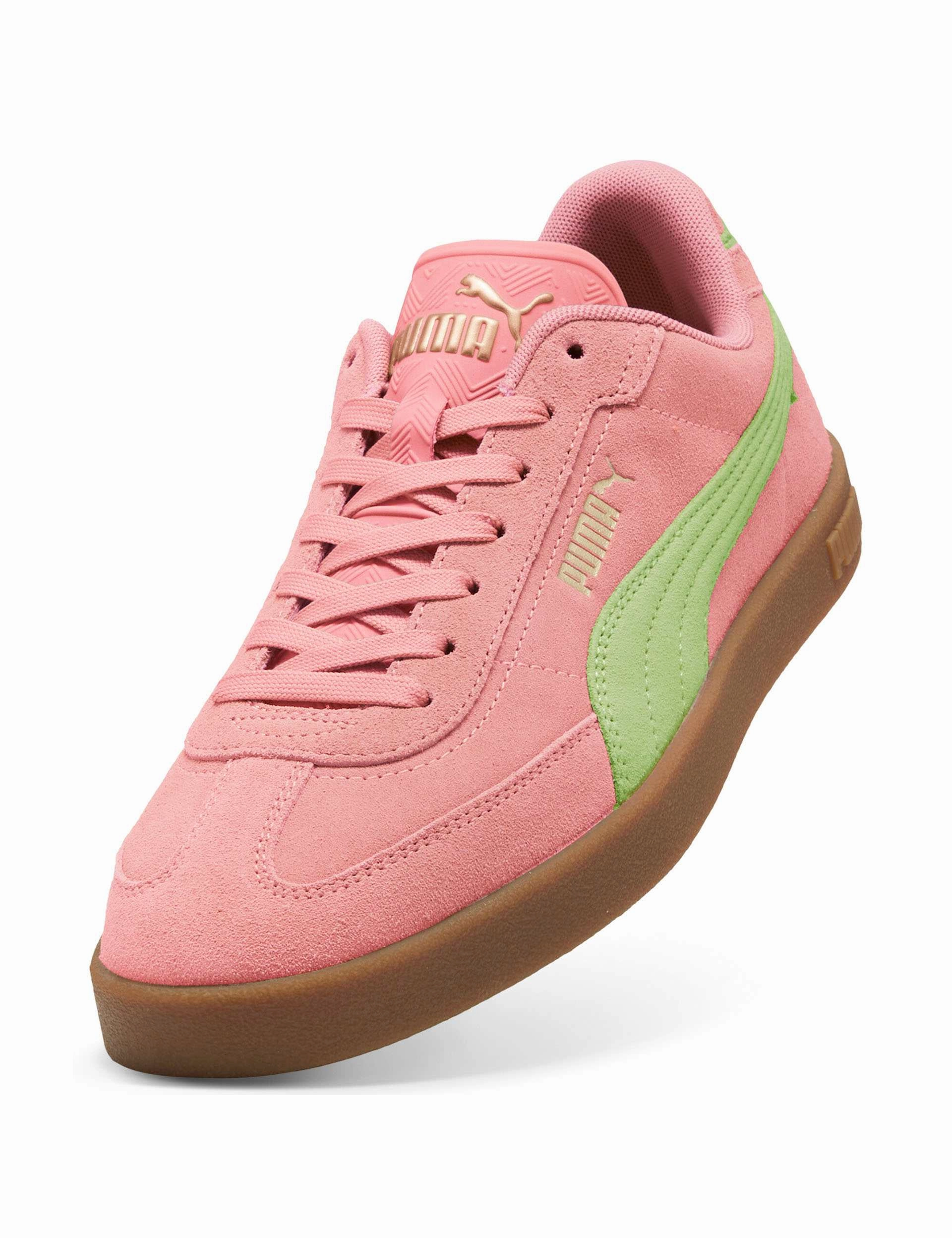 School Day Team Jog Club II Era Suede Sneakers - Pinkscape/Fizzy Light