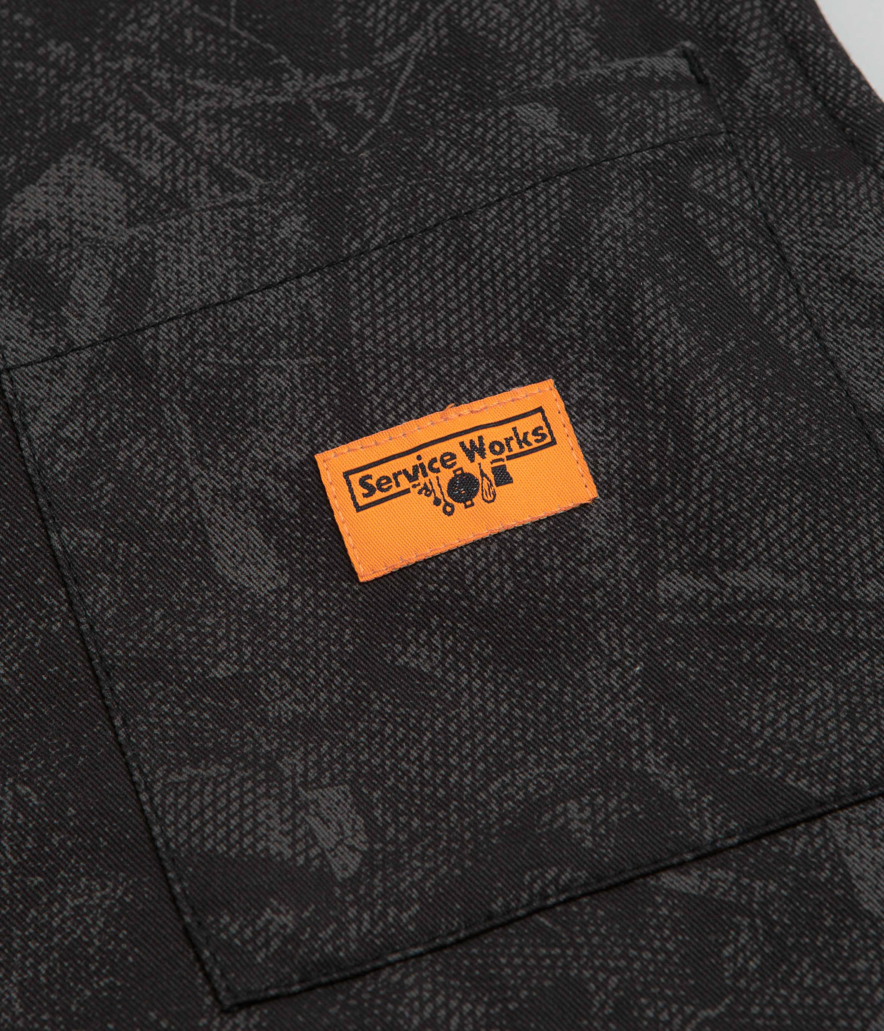 Service Works Xerox Camo Padded Work Vest - Mono Class
