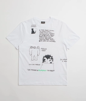 skating venue flatspot FS Is My Happy Place T-Shirt - White