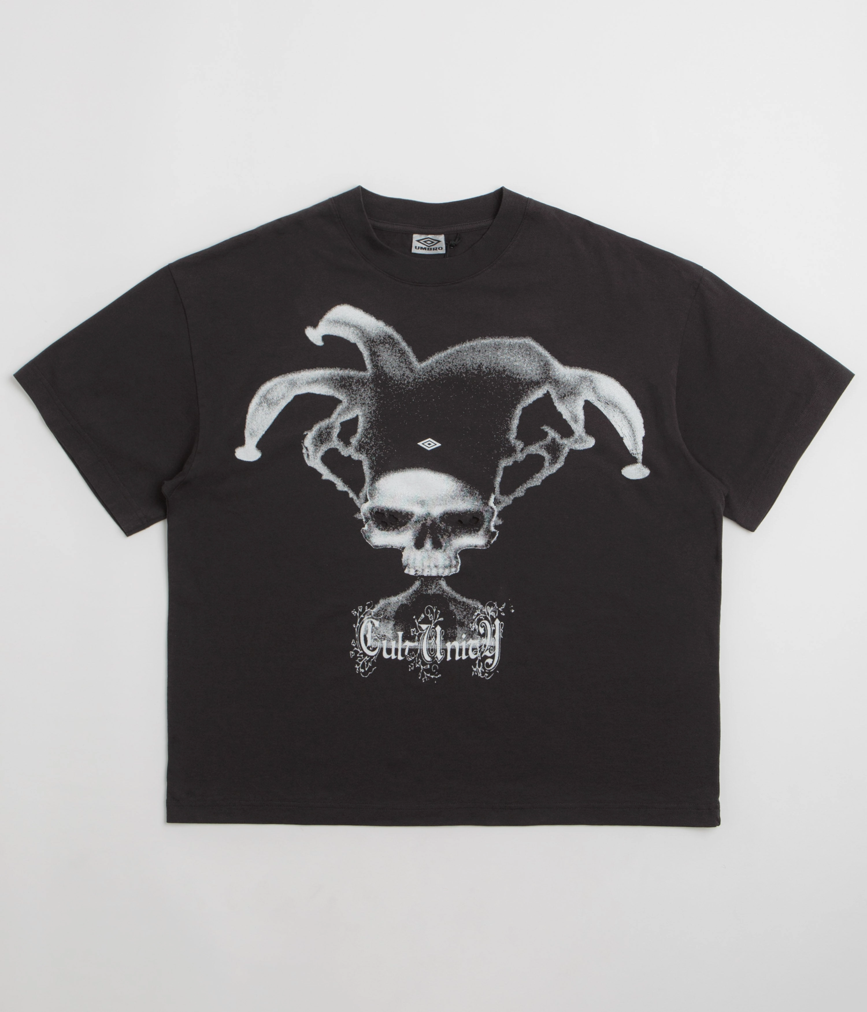 Umbro Lasered Jester T-Shirt - Black Tropical region