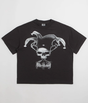 Umbro Lasered Jester T-Shirt - Black Tropical region