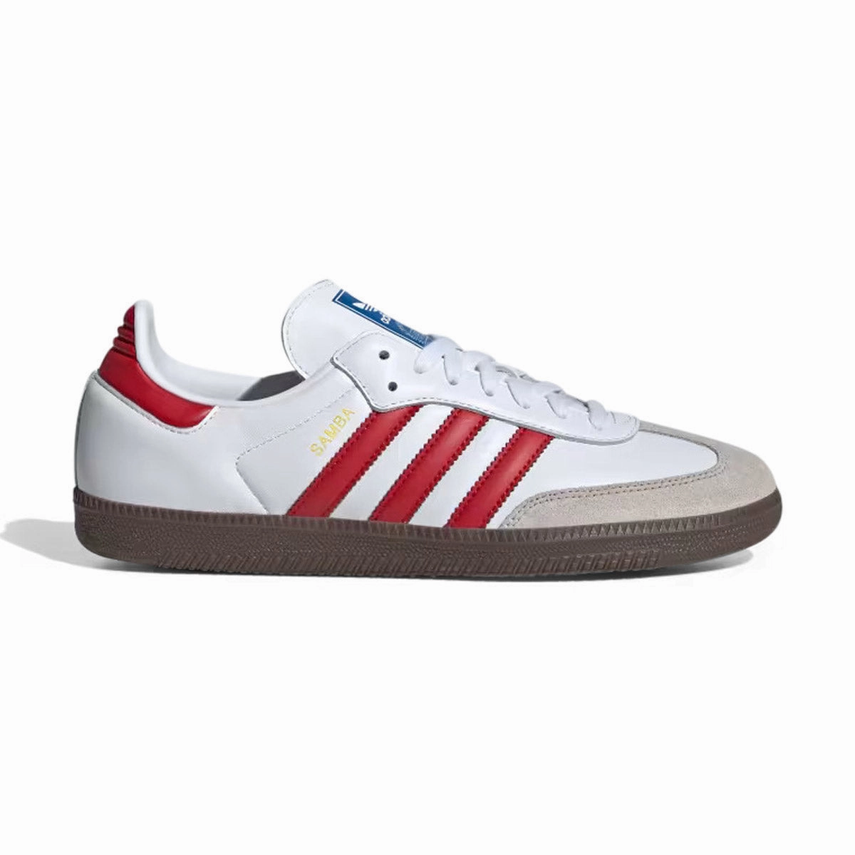 Adidas Samba OG 'White Better Scarlet' Men's Shoes Fast pace