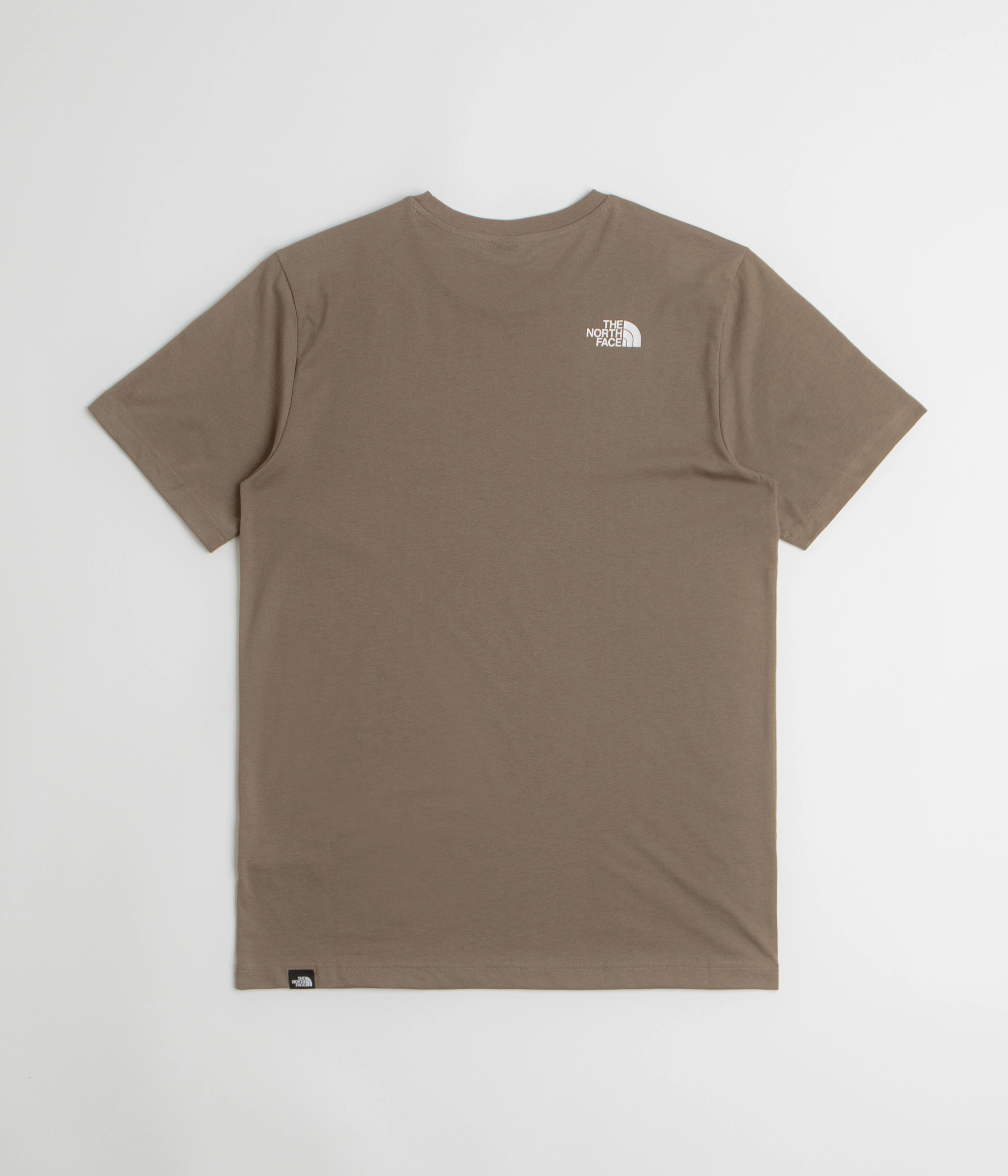 billiards venue The North Face Simple Dome T-Shirt - Mocha Brown