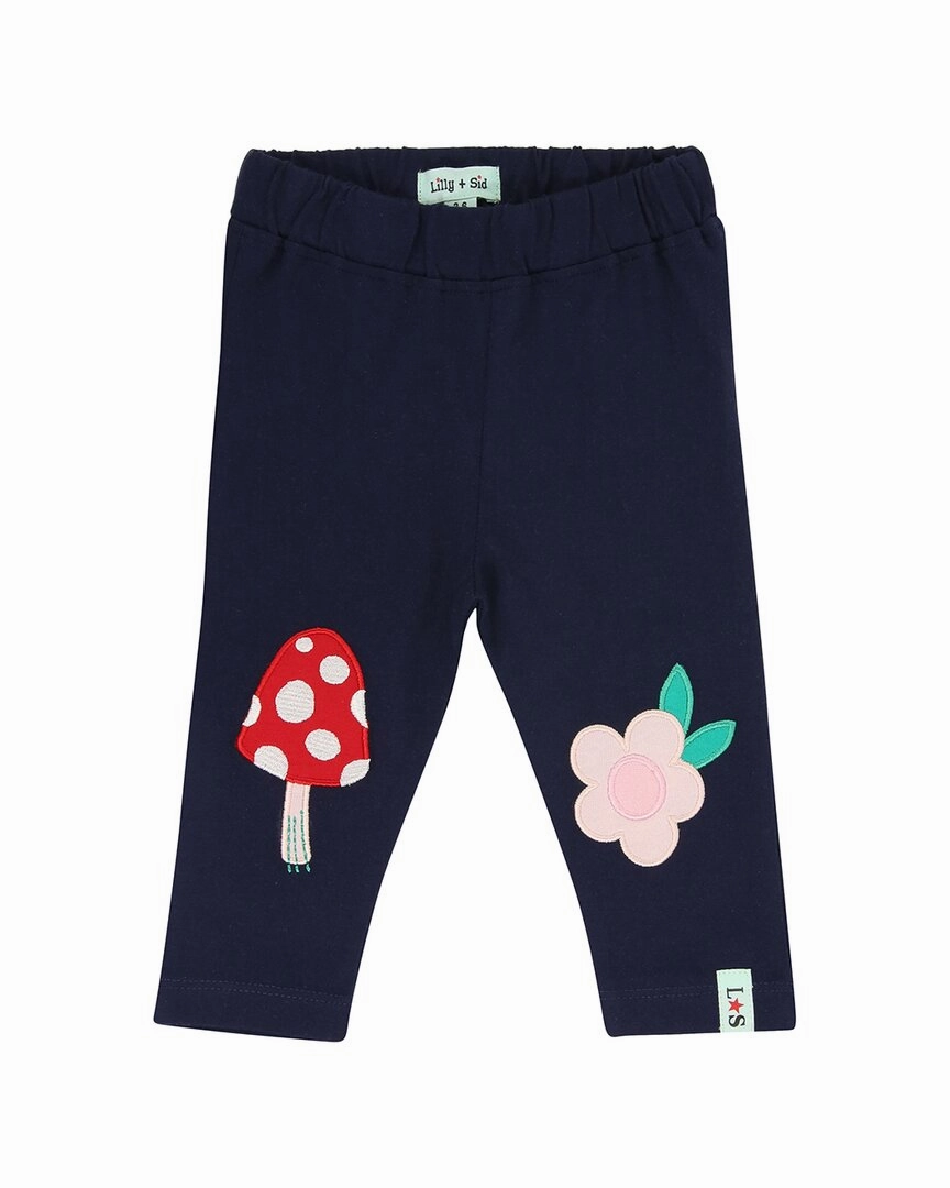 Stylish Fit Lilly and Sid Applique Knee Legging