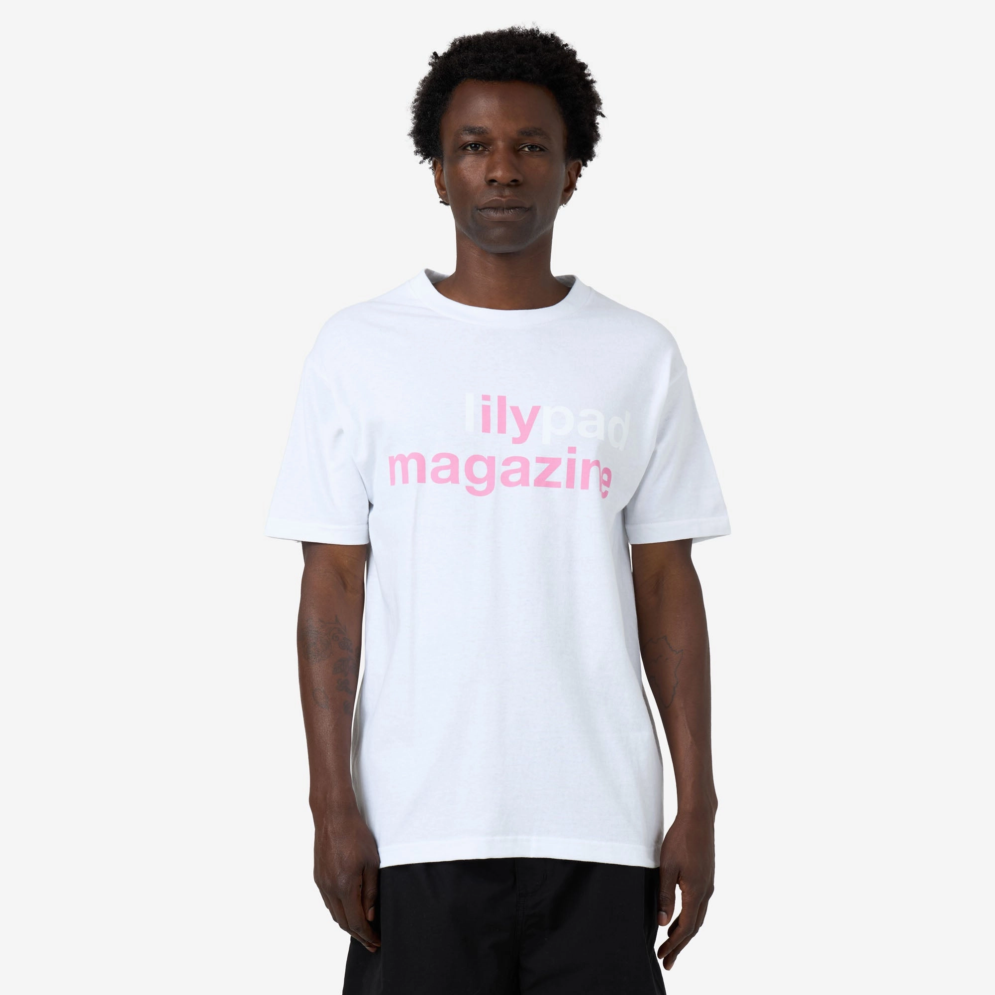 car venue indoor venue Lilypad Ily T-Shirt / White