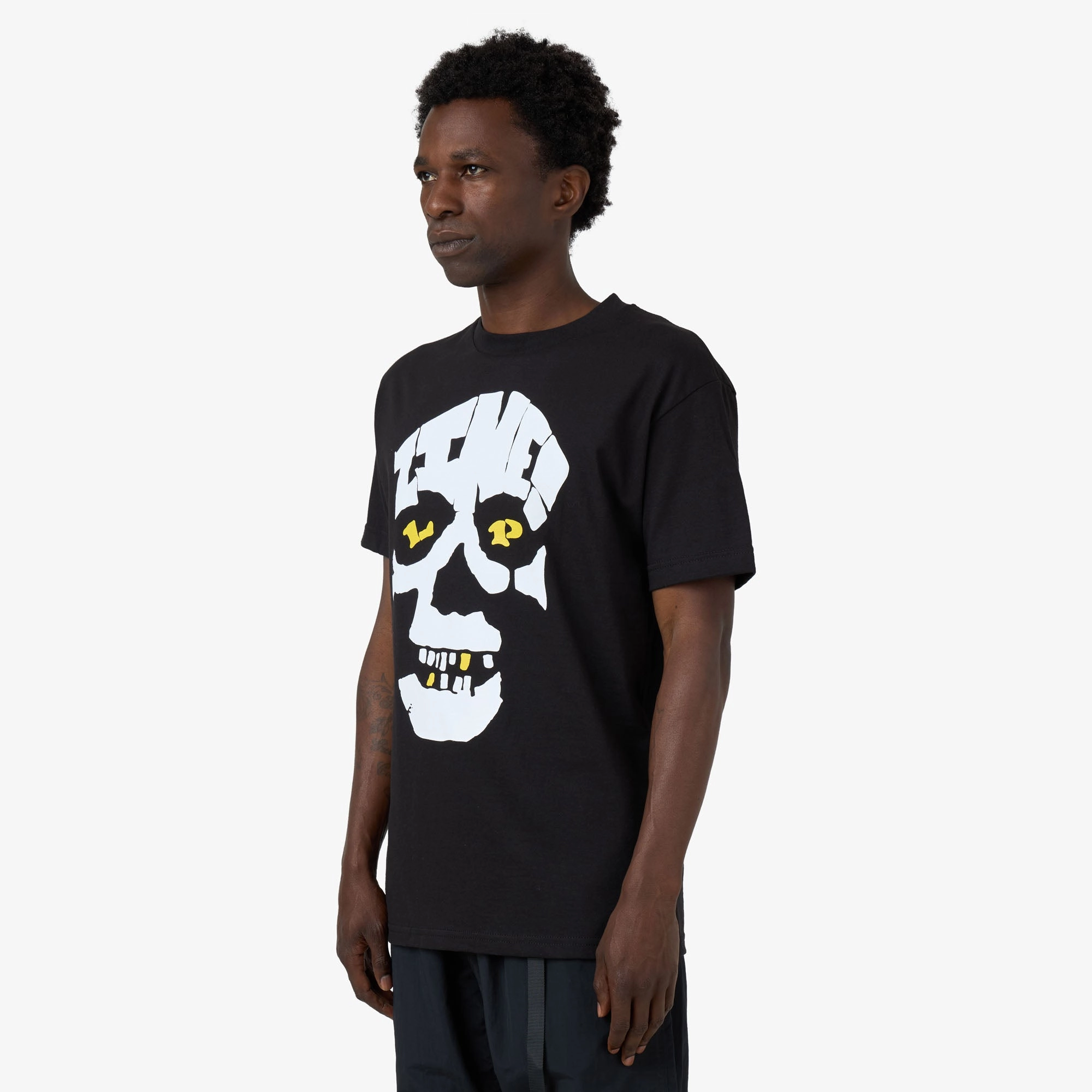 Lilypad Zinnes T-Shirt Black pajama pants silhouette