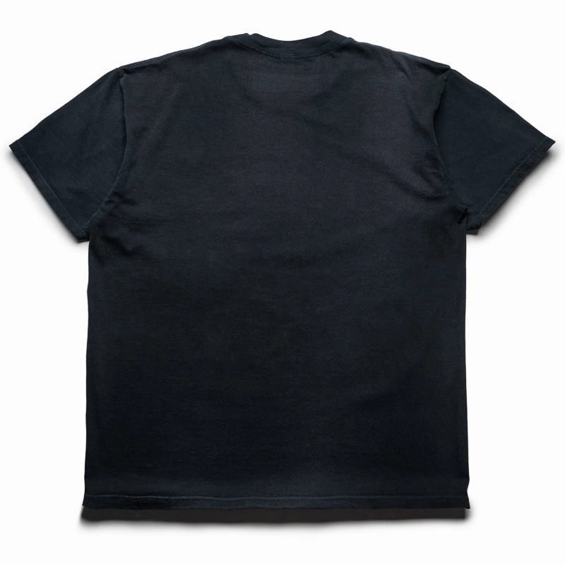 classic waist Quick Drying One Of These Days Tomorrow Never Knows Tee - Sun Faded Black