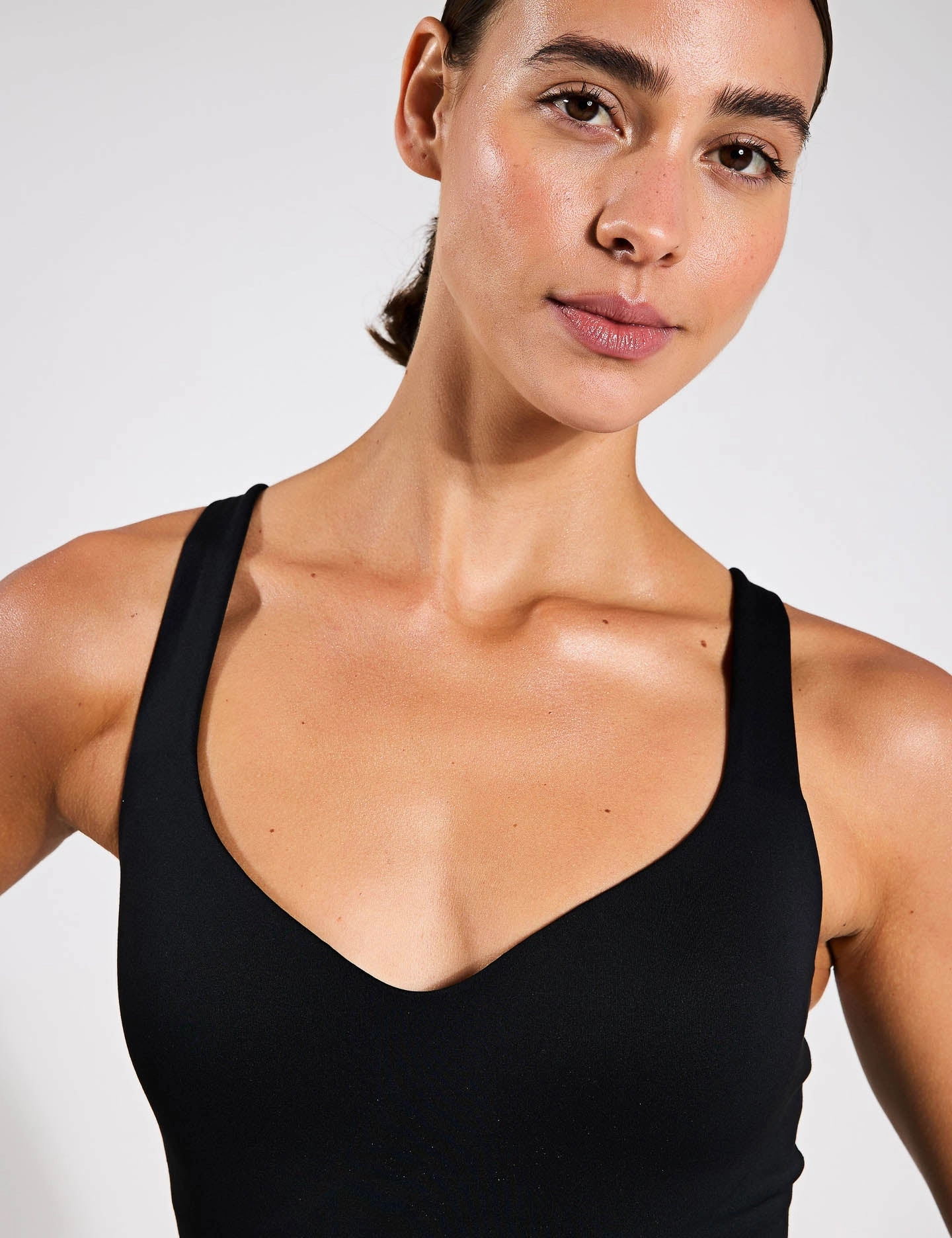 Alate Bra Tank - Black/Cool Grey Breathable Lining traditional warfare