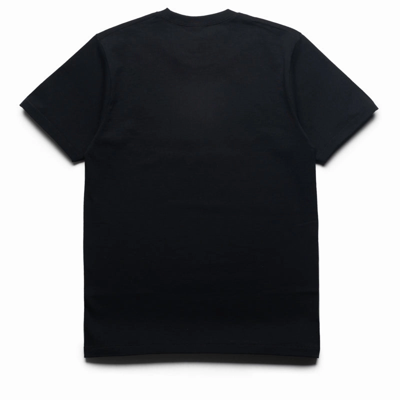 Zipped tag A Bathing Ape Genuine Garment Logo Tee - Black