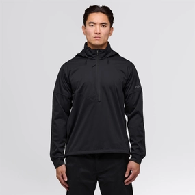 kind Wind Layer Luke CONCEPT Hooded Windproof Jacket Black