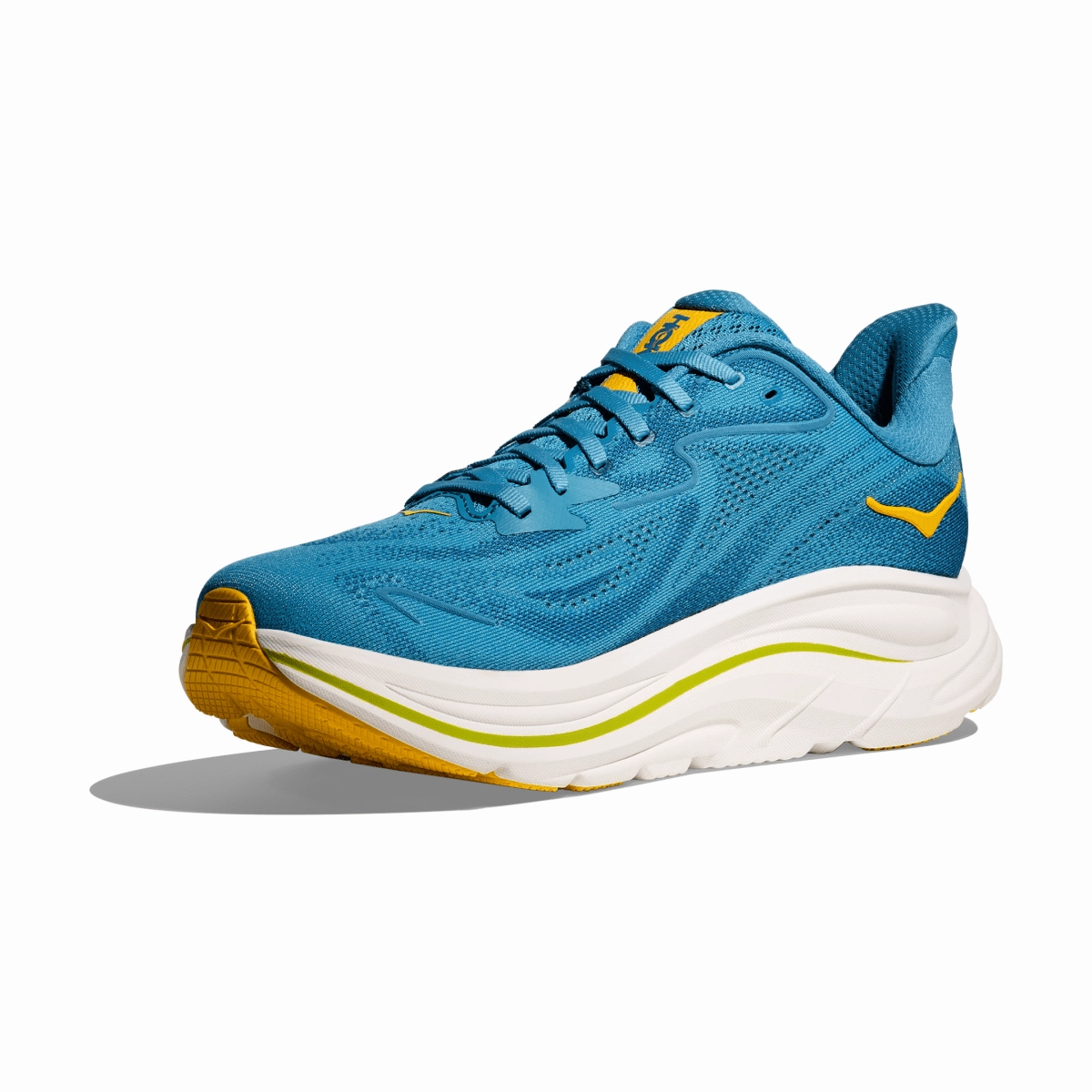 Hoka One One Men's Clifton 10 Alpine Blue/Foggy Night Weather Resistant Finish