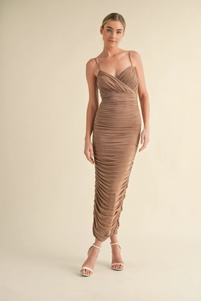 MADIGAN MESH BODYCON DRESS Whimsical Mood