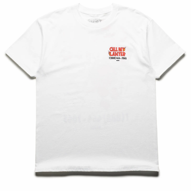 Market x Hot Stuff Call My Lawyer Tee - White college event