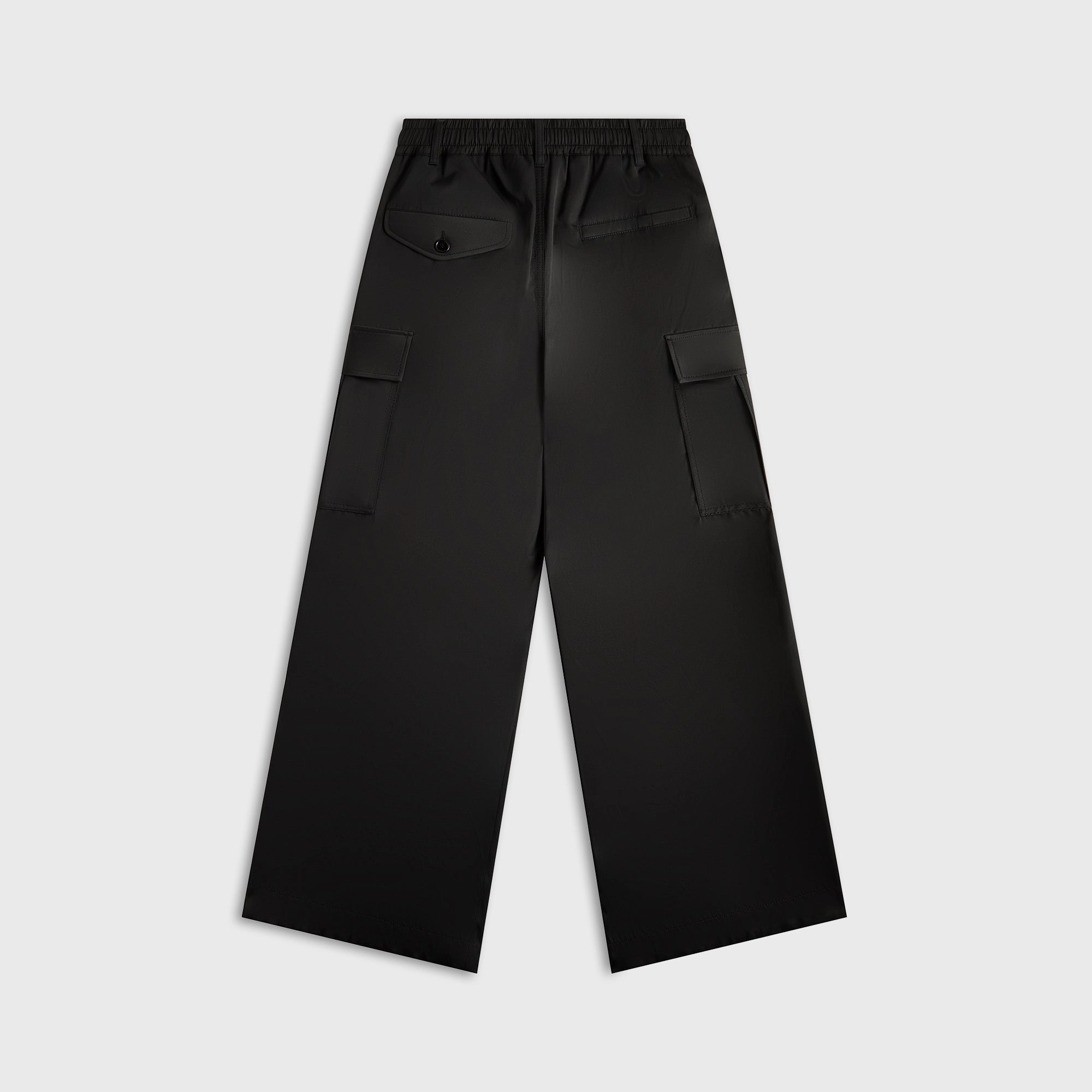 Perfectly Fit Body Fit Marni Drawstring Cargo Workwear Gabardine Pant - Black