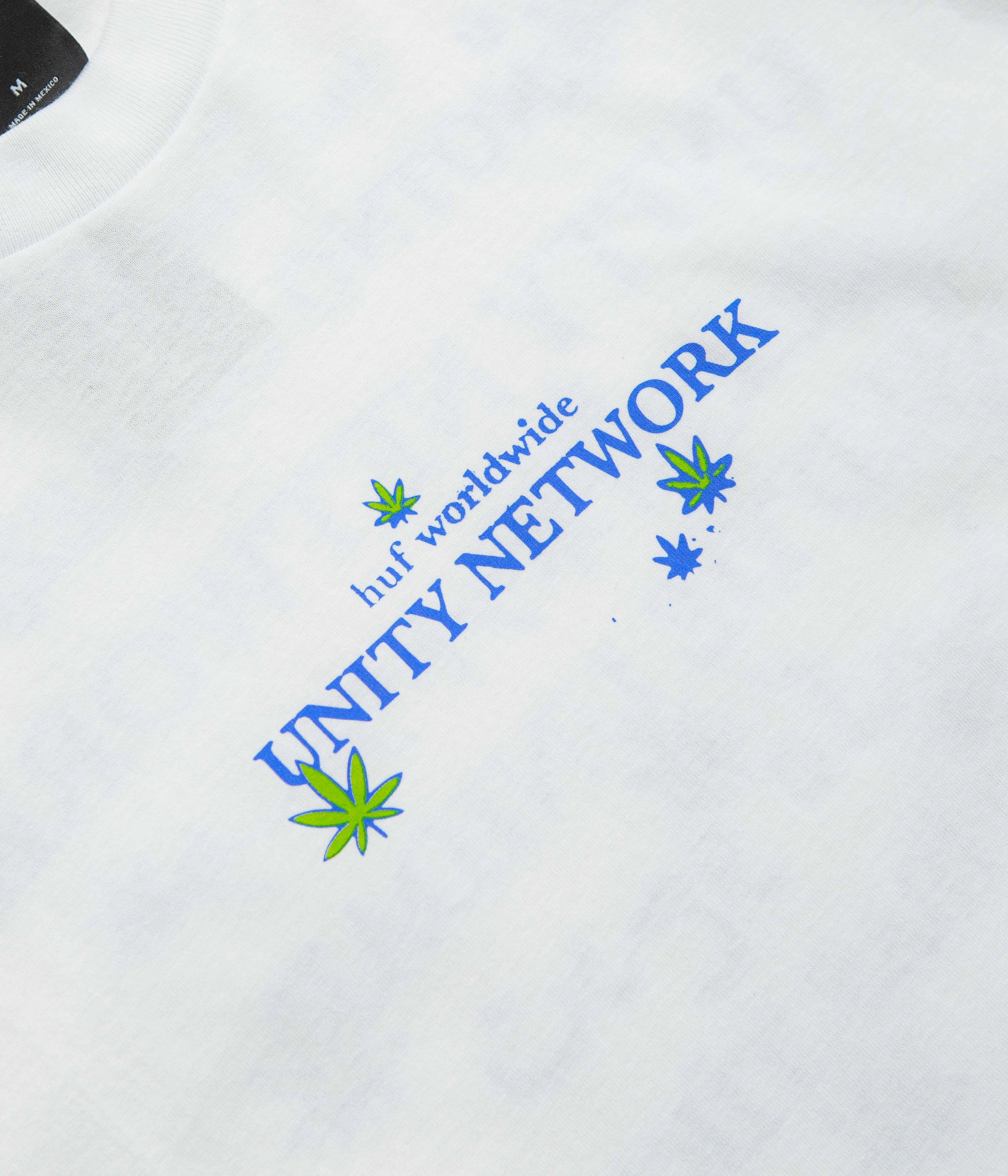 HUF Unity Network T-Shirt - White beach event