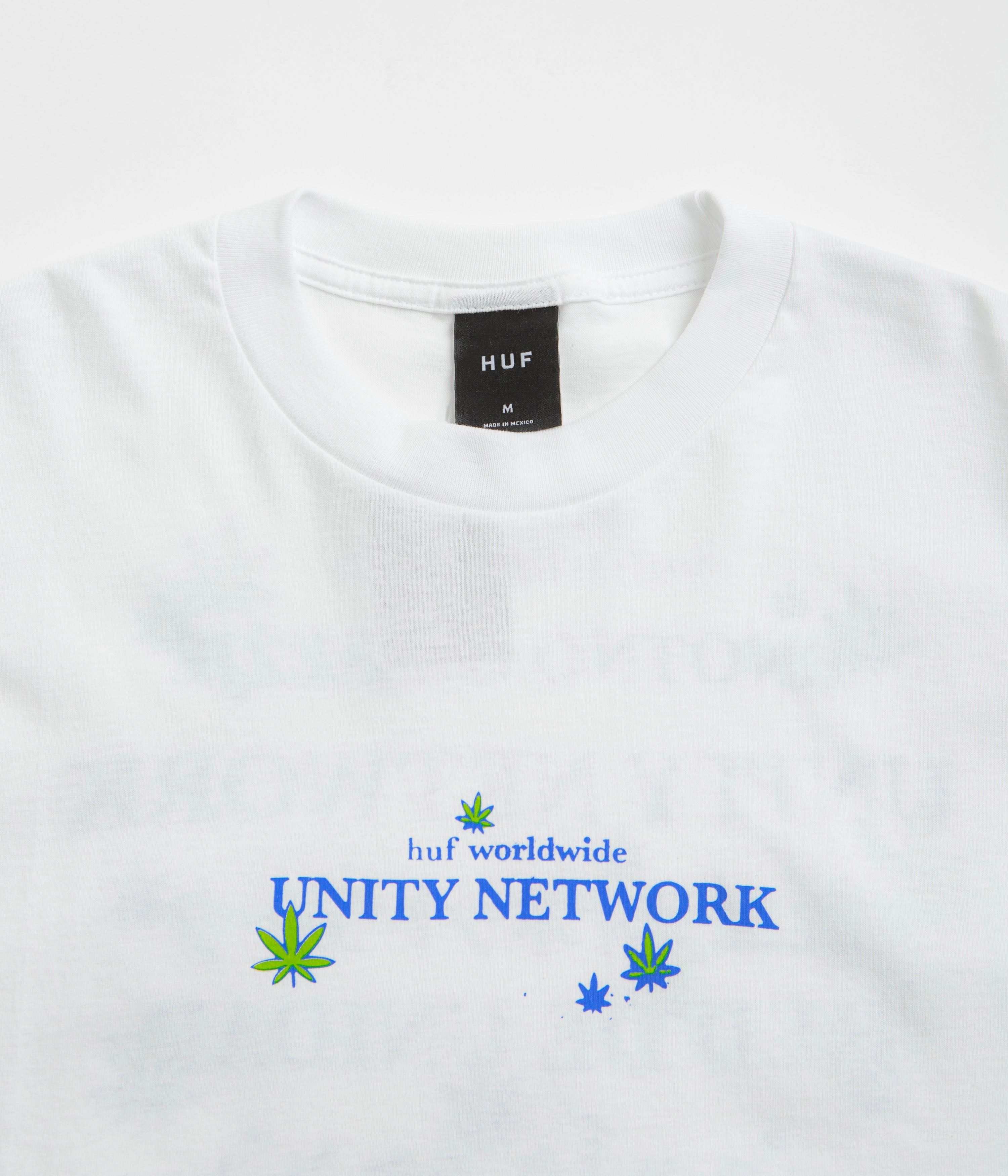HUF Unity Network T-Shirt - White art gallery event