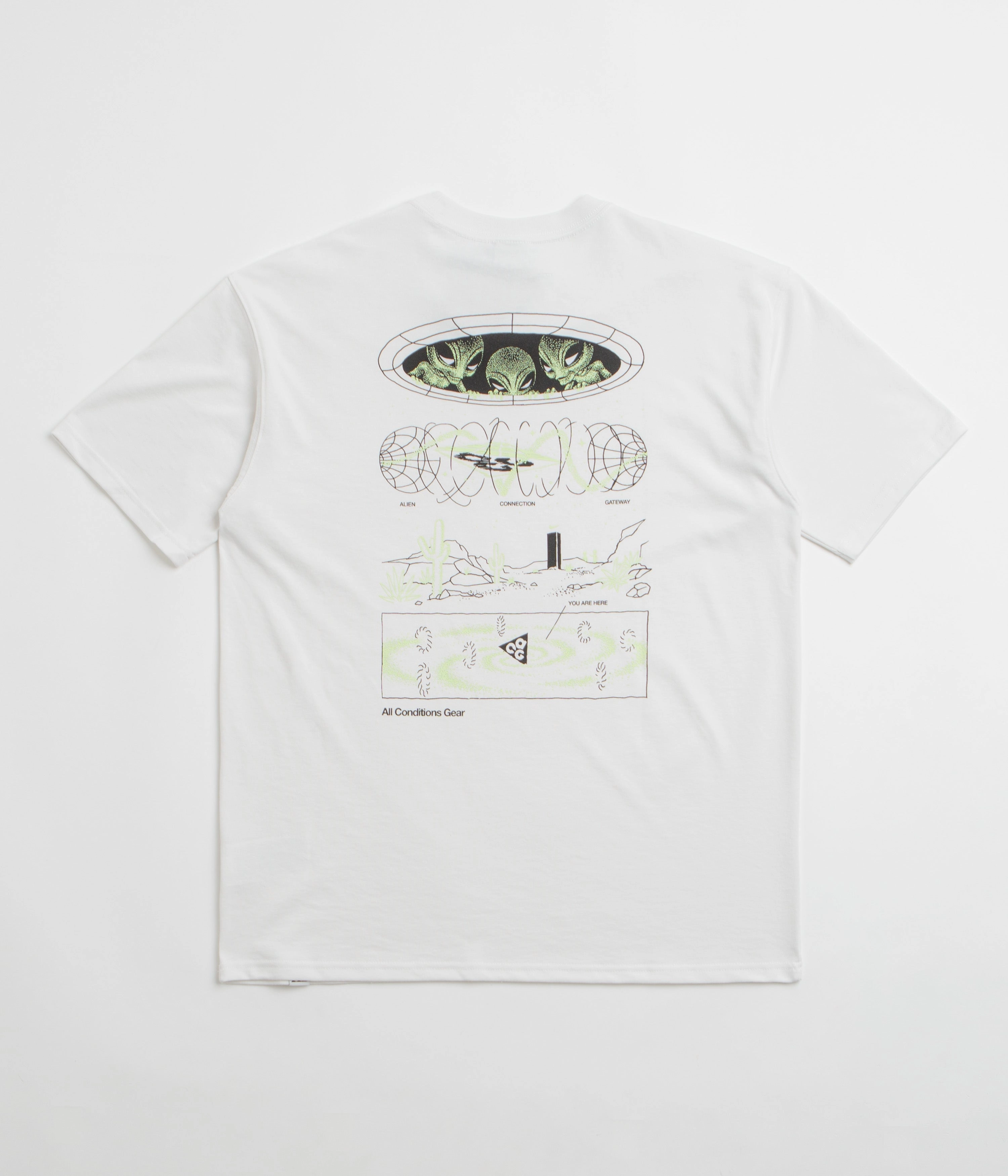 Lounge-wear Nike ACG Mystery Lights T-Shirt - Summit White