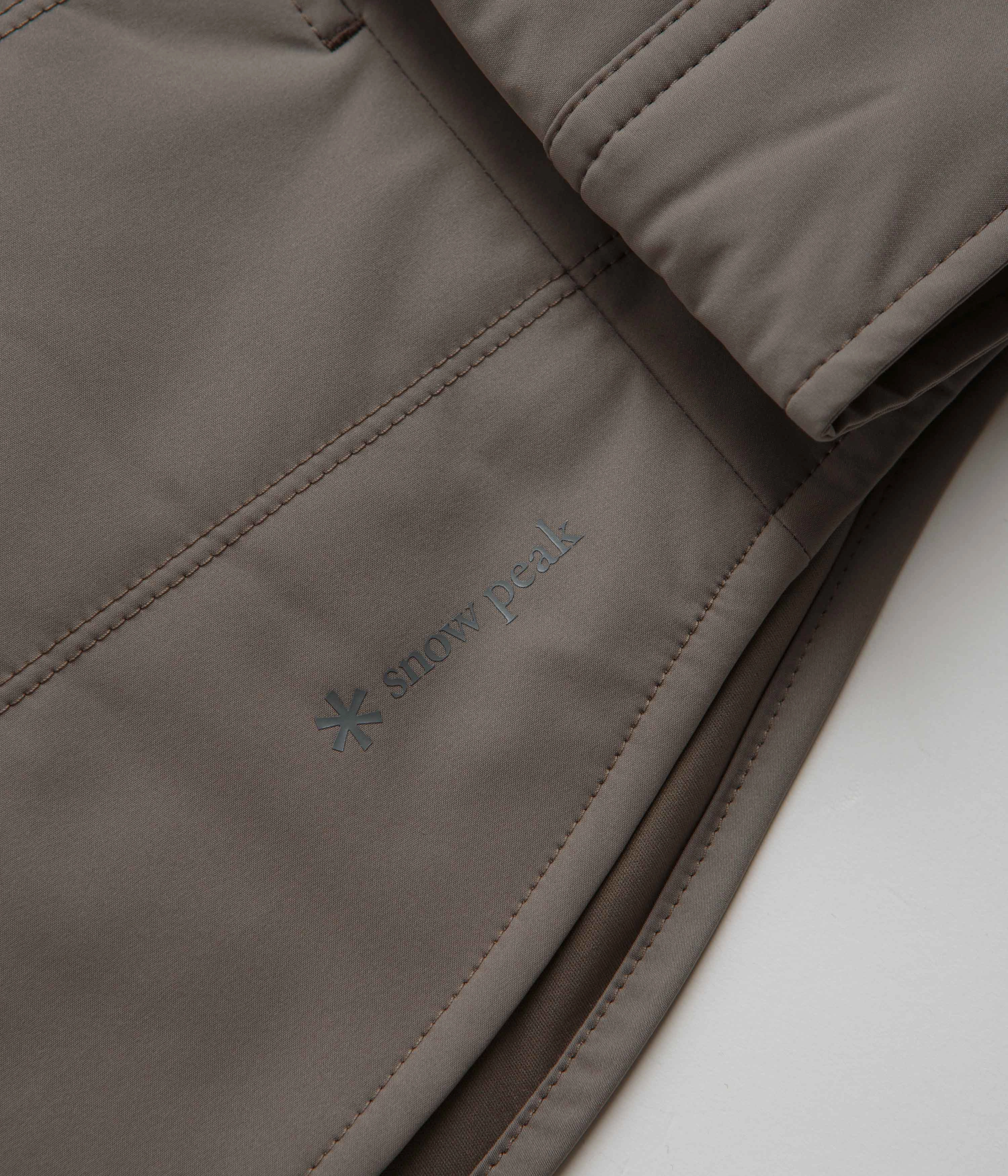 Sophisticated Look Snow Peak Flexible Insulated Shirt - Khaki