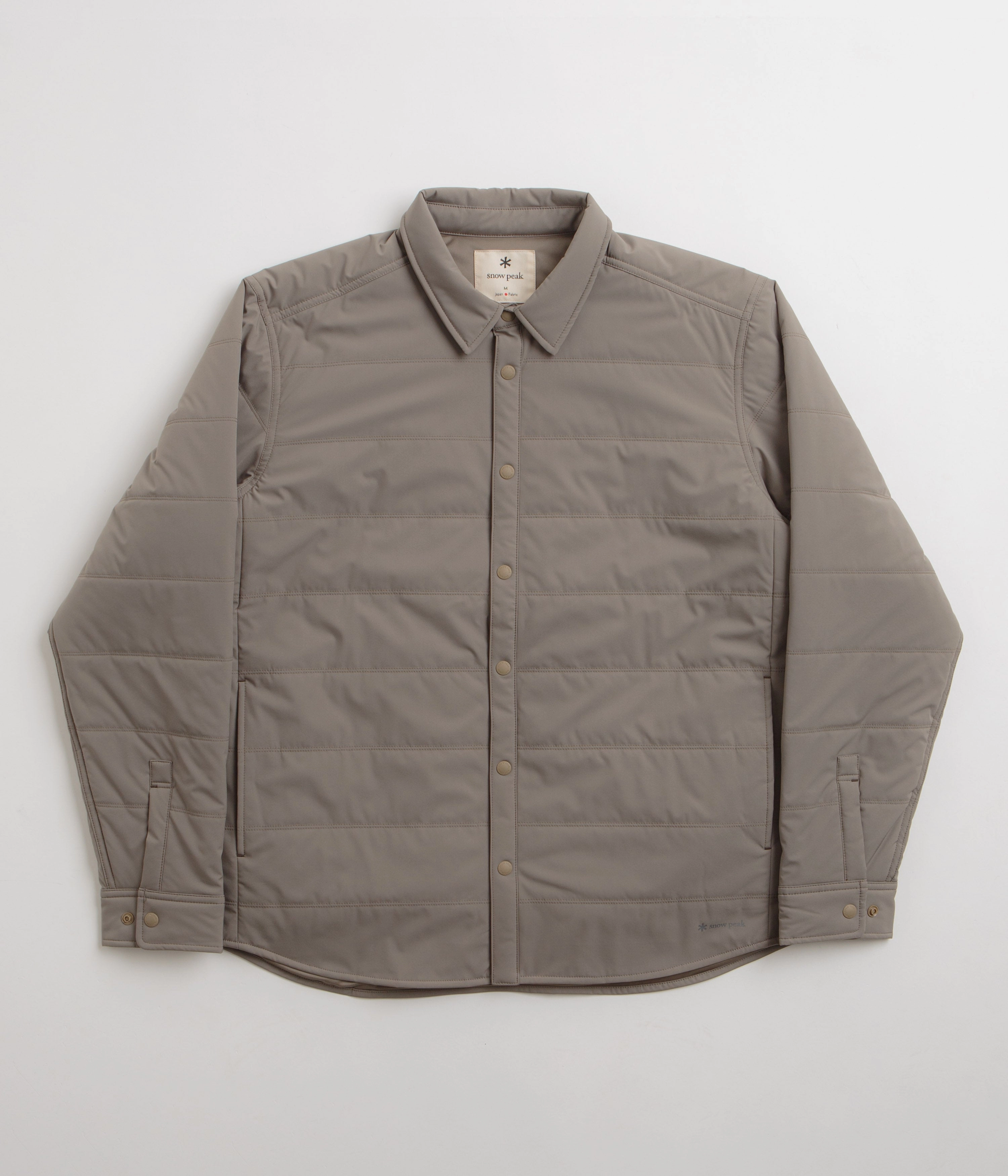 Casual Friday Snow Peak Flexible Insulated Shirt - Khaki