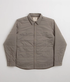 Casual Friday Snow Peak Flexible Insulated Shirt - Khaki